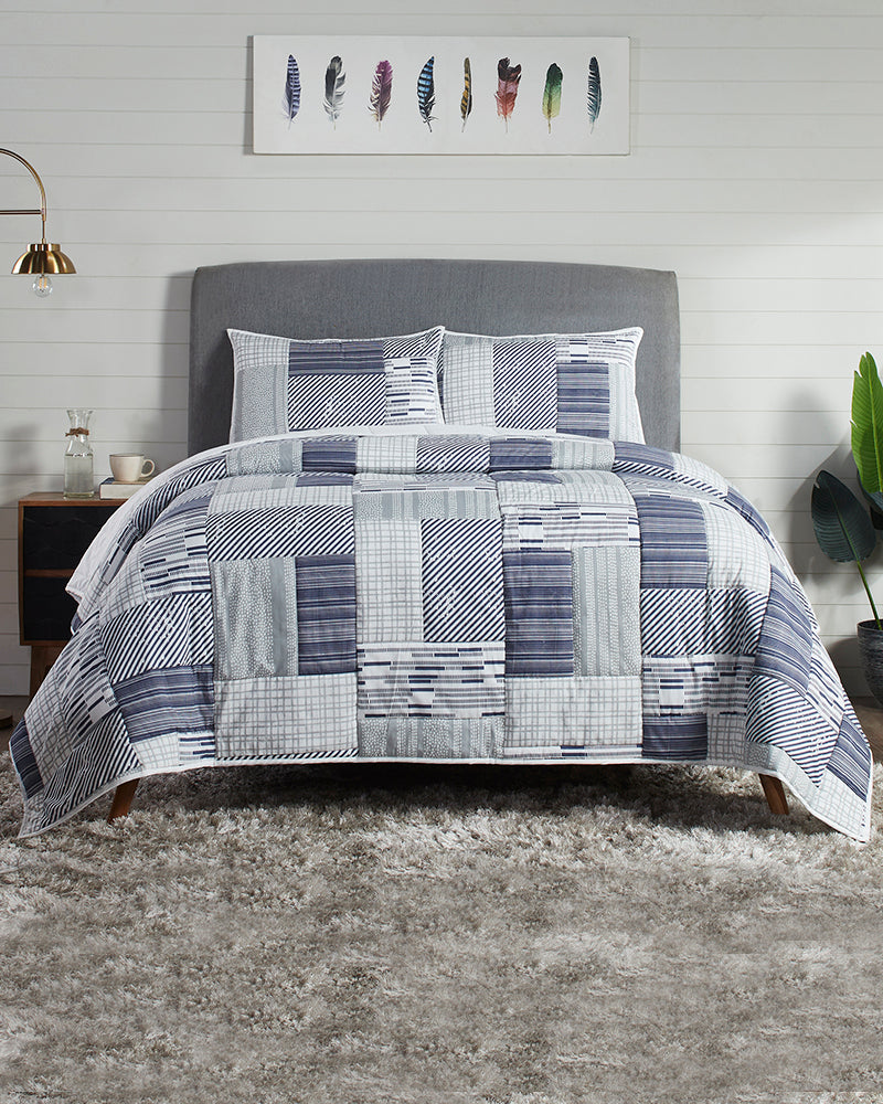 Super Soft Premium Cotton King Size Flat Bedsheet with 2 Pillow Covers and same Color Double Bed Comfort (Set of 4 Pieces) Pano