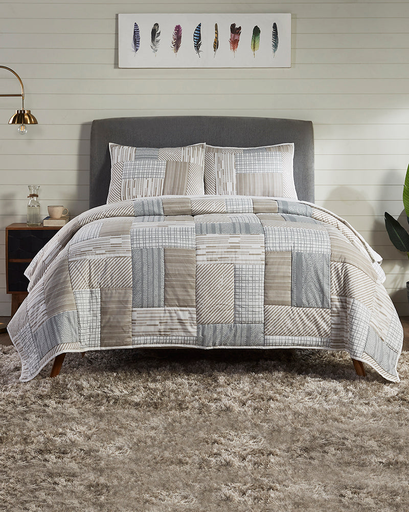 Super Soft Premium Cotton King Size Flat Bedsheet with 2 Pillow Covers and same Color Double Bed Comfort (Set of 4 Pieces) Pano