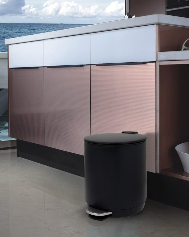 Stainless Steel Soft Close Step Bin 5 Litre - Pano Pano