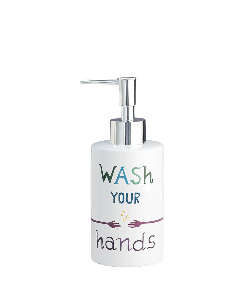 Printed Kids Polyresin Soap Dispenser - 370ml - Pano