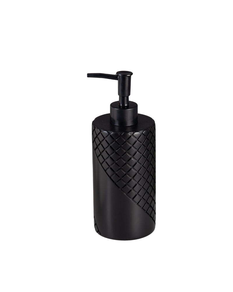 Exclusive Polyresin Soap Dispenser for Handwash for Bathroom Black 1232 - Pano