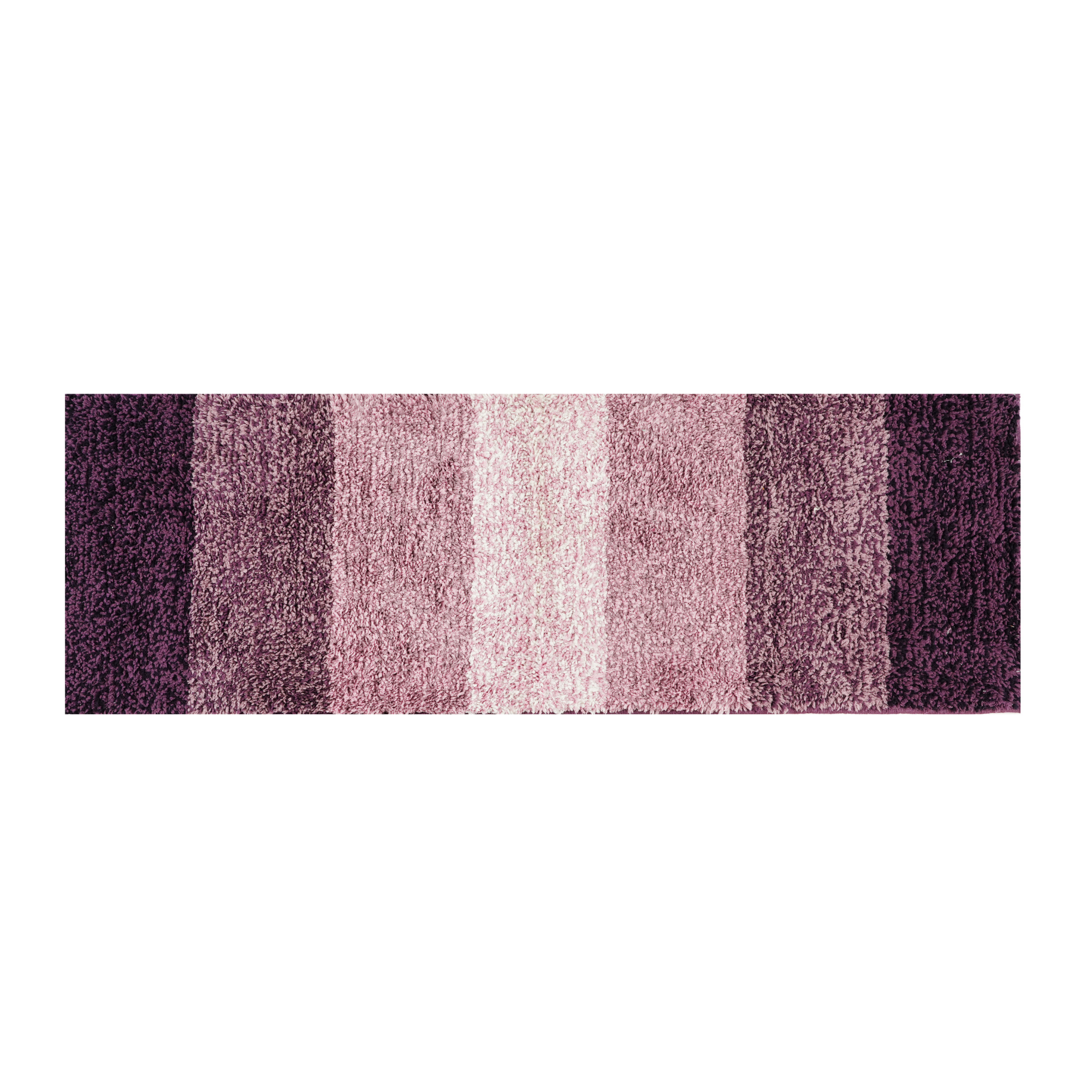 Textured Anti Skid Purple Bathroom Washable Runner -Pano Pano
