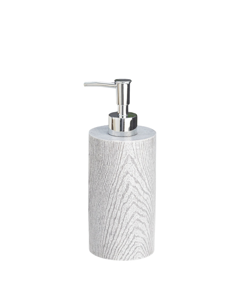 Exclusive Polyresin Soap Dispenser for Handwash for Bathroom Grey Wood - Pano