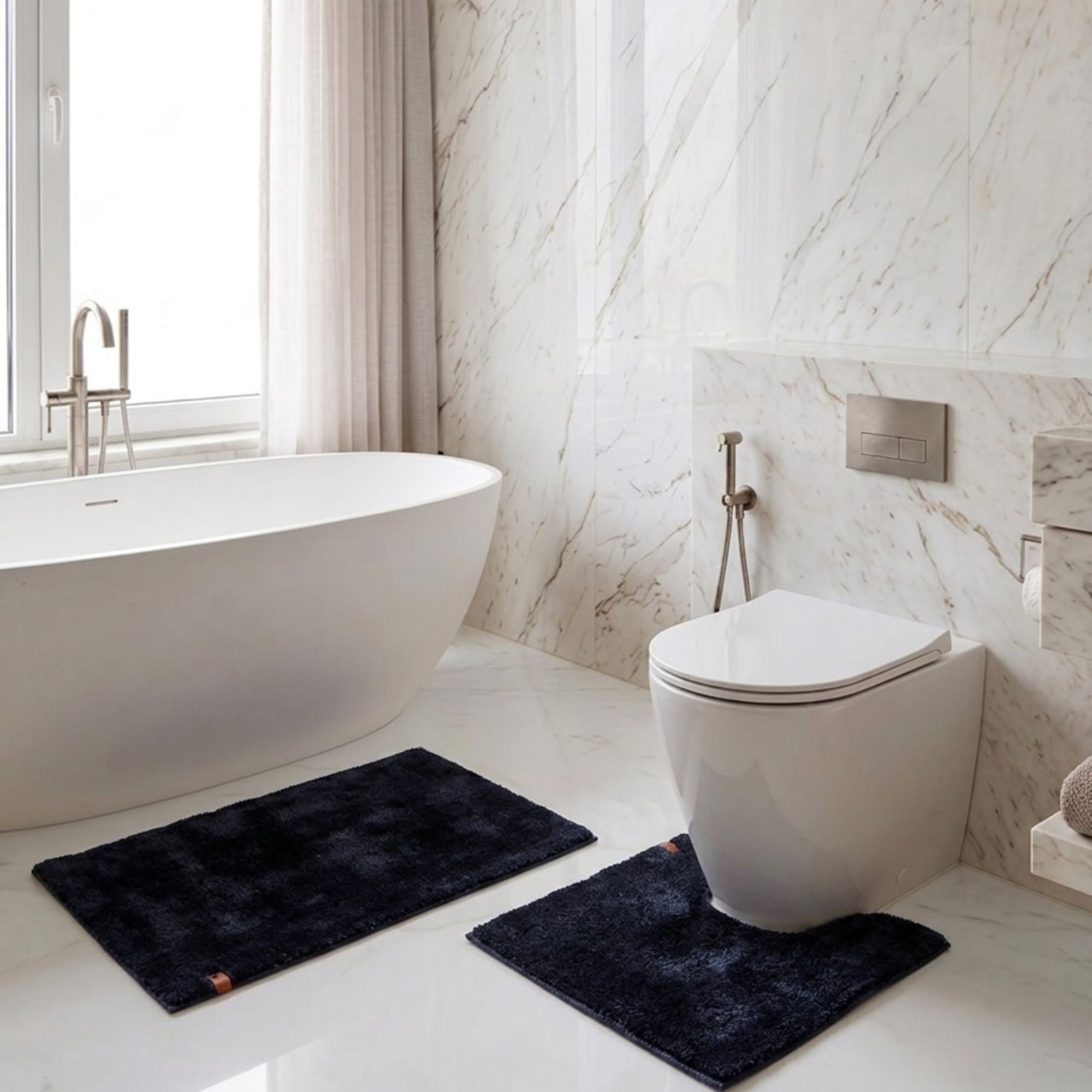 Heritage Anti Skid Super Absorbent Bathmat - Pano