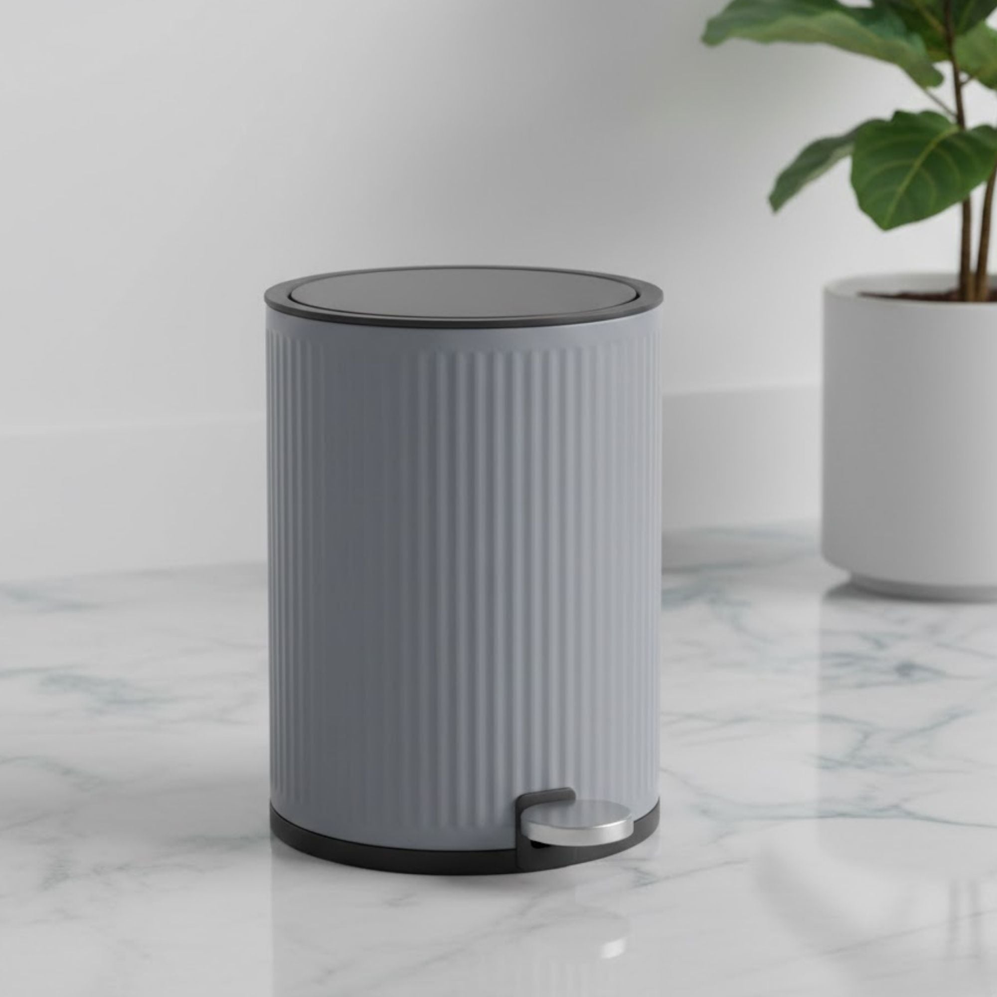 Nexa Stainless Steel Step Bin 3 Litre - Pano