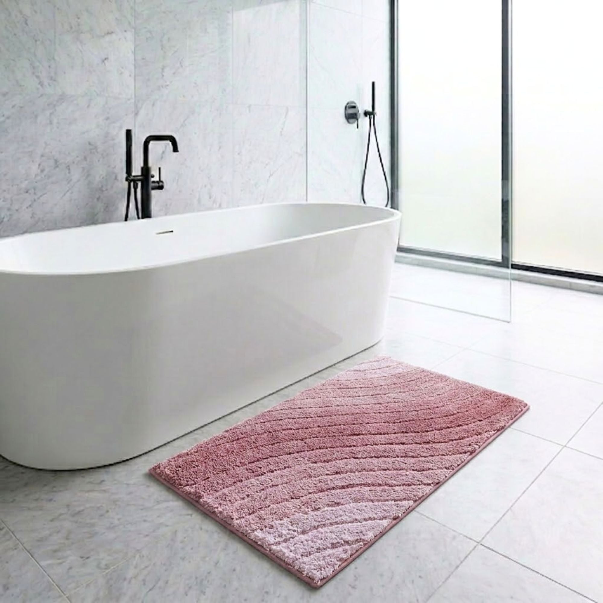 Lehar Anti Skid Super Absorbent Bathmat - Pano