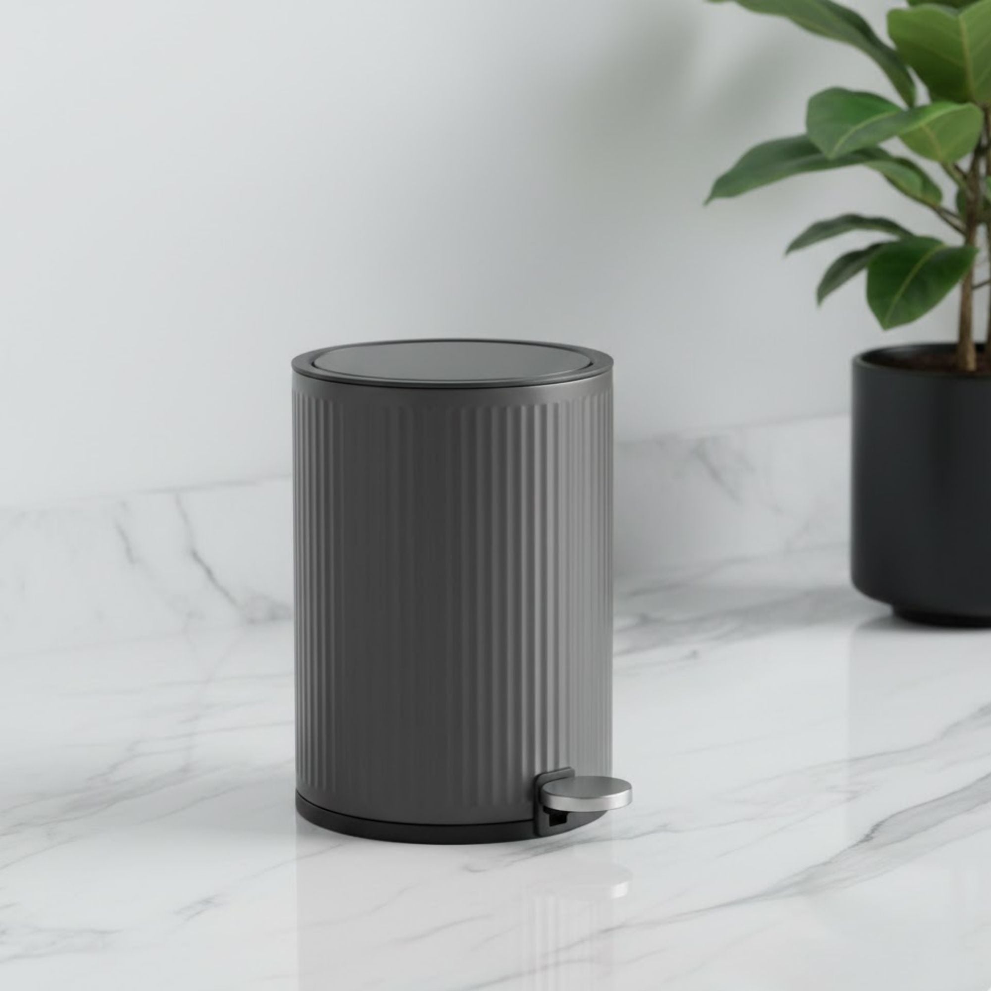 Nexa Stainless Steel Step Bin 3 Litre - Pano