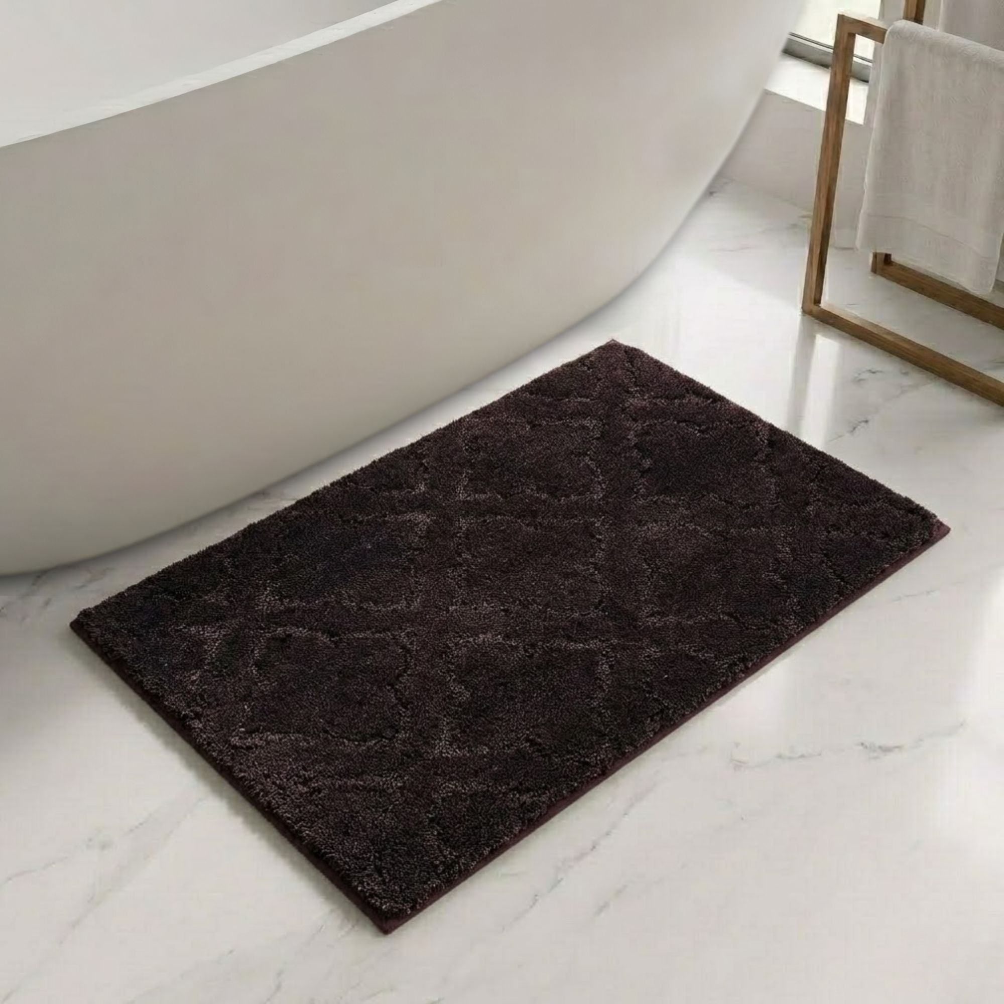 Flora Anti Skid Super Absorbent Bathmat - Pano