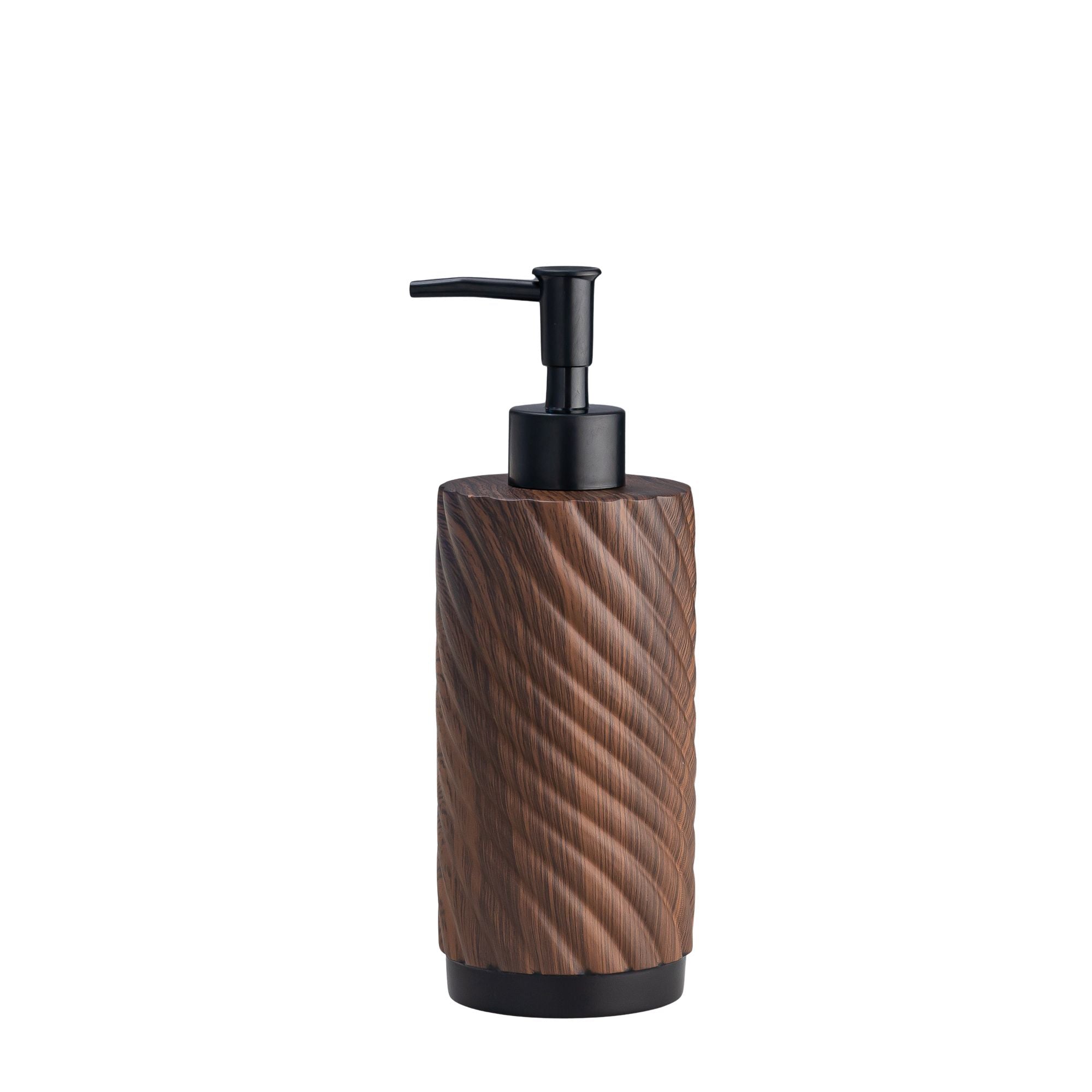 Exclusive Polyresin Soap Dispenser for Handwash for Bathroom Wood - Pano