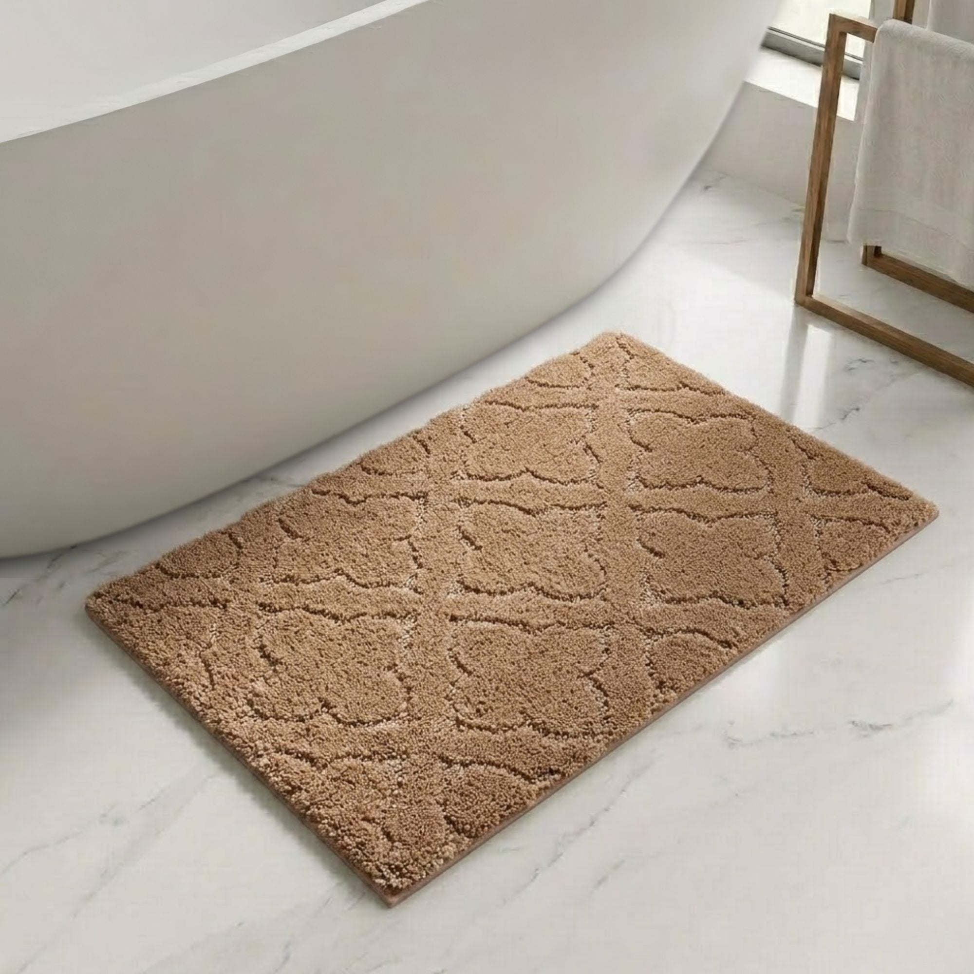 Flora Anti Skid Super Absorbent Bathmat - Pano
