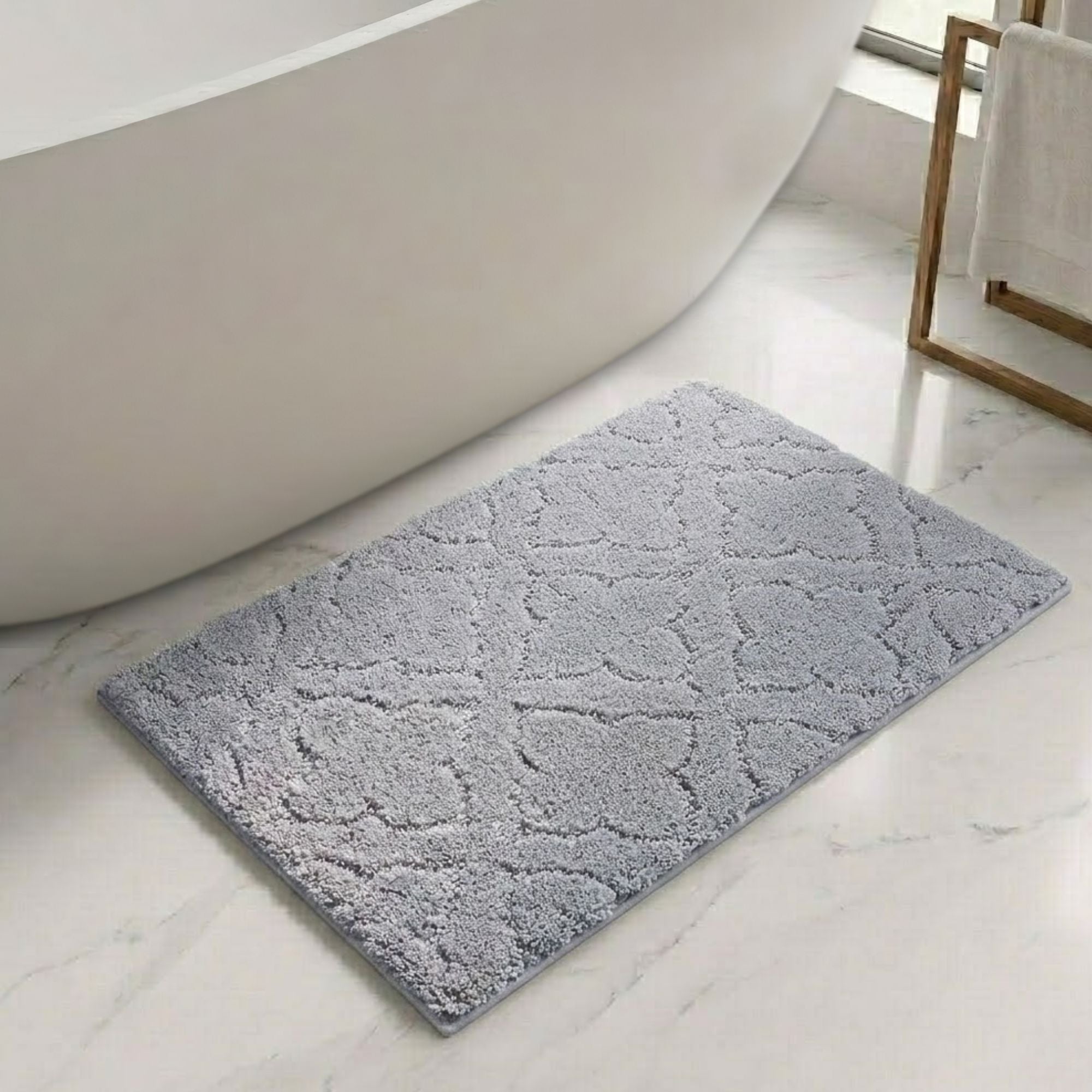 Flora Anti Skid Super Absorbent Bathmat - Pano