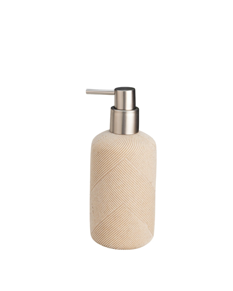Exclusive Polyresin Soap Dispenser for Handwash for Bathroom Sand 1228 - Pano