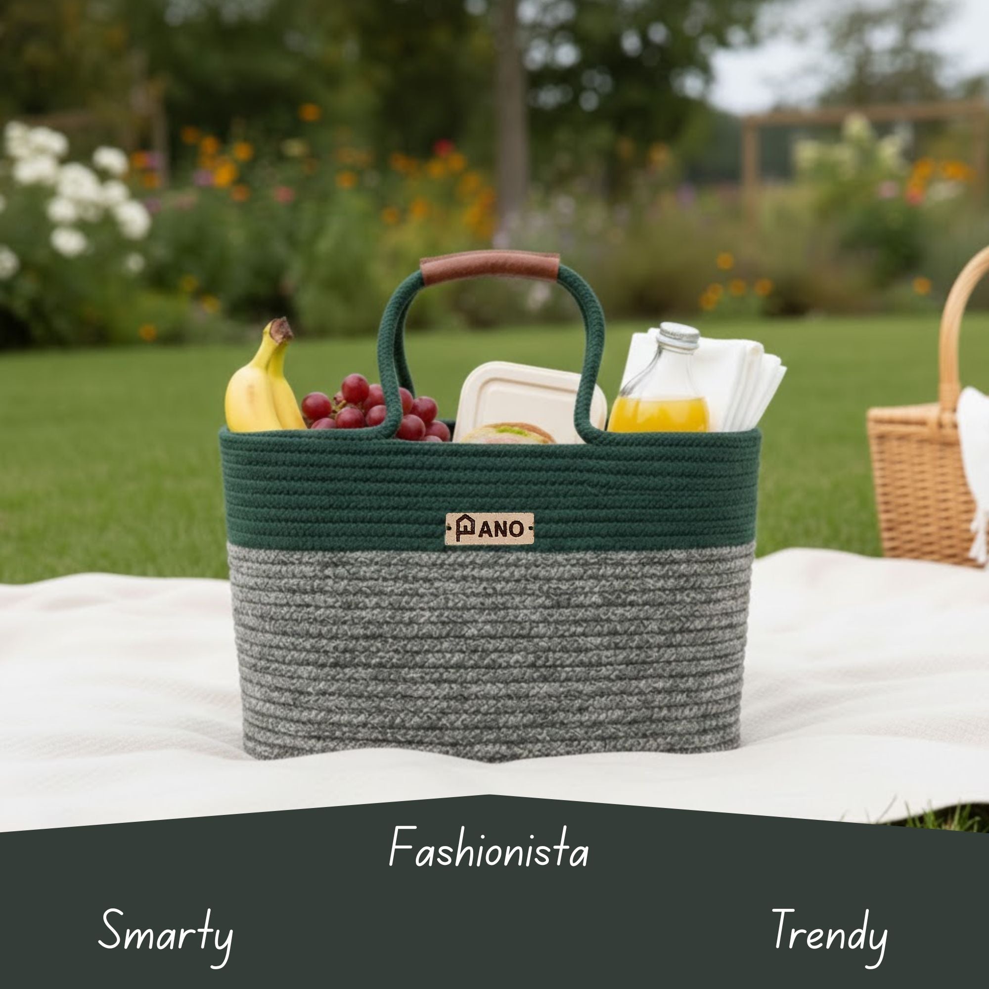 Corsica Multi-Purpose Hand Basket Bag - Pano