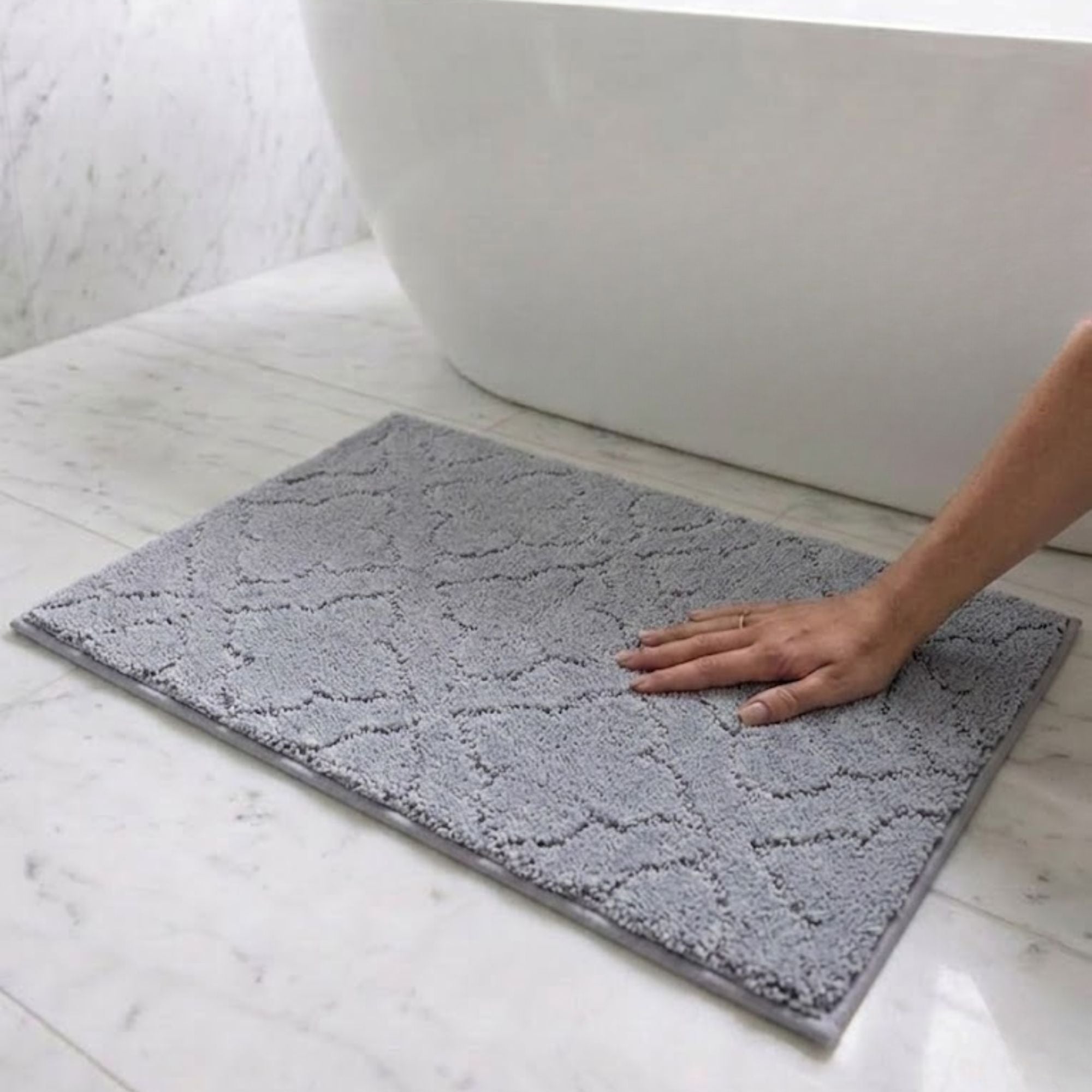 Flora Anti Skid Super Absorbent Bathmat - Pano