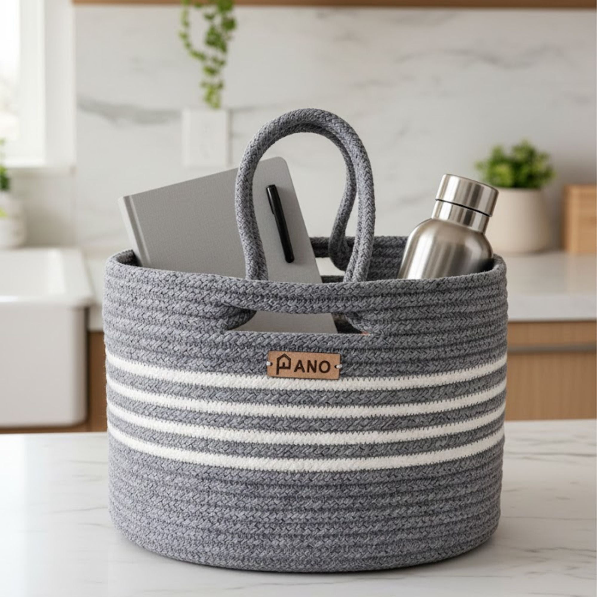 Elora Multi Purpose Tote Hand Basket - Pano