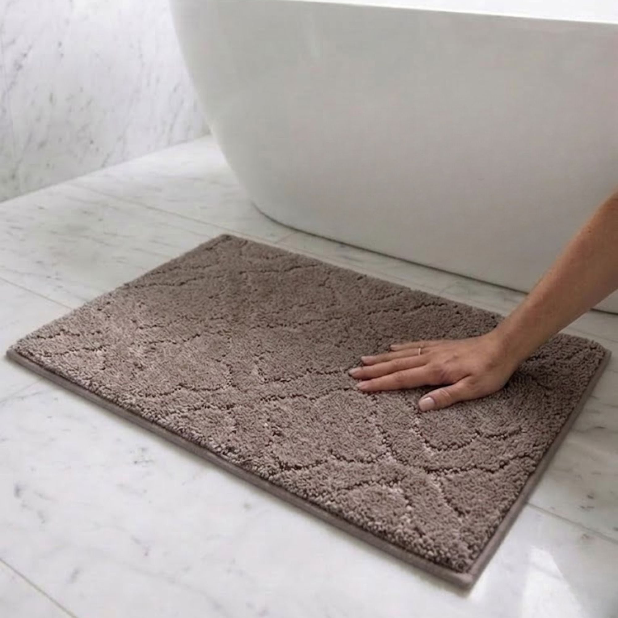 Flora Anti Skid Super Absorbent Bathmat - Pano