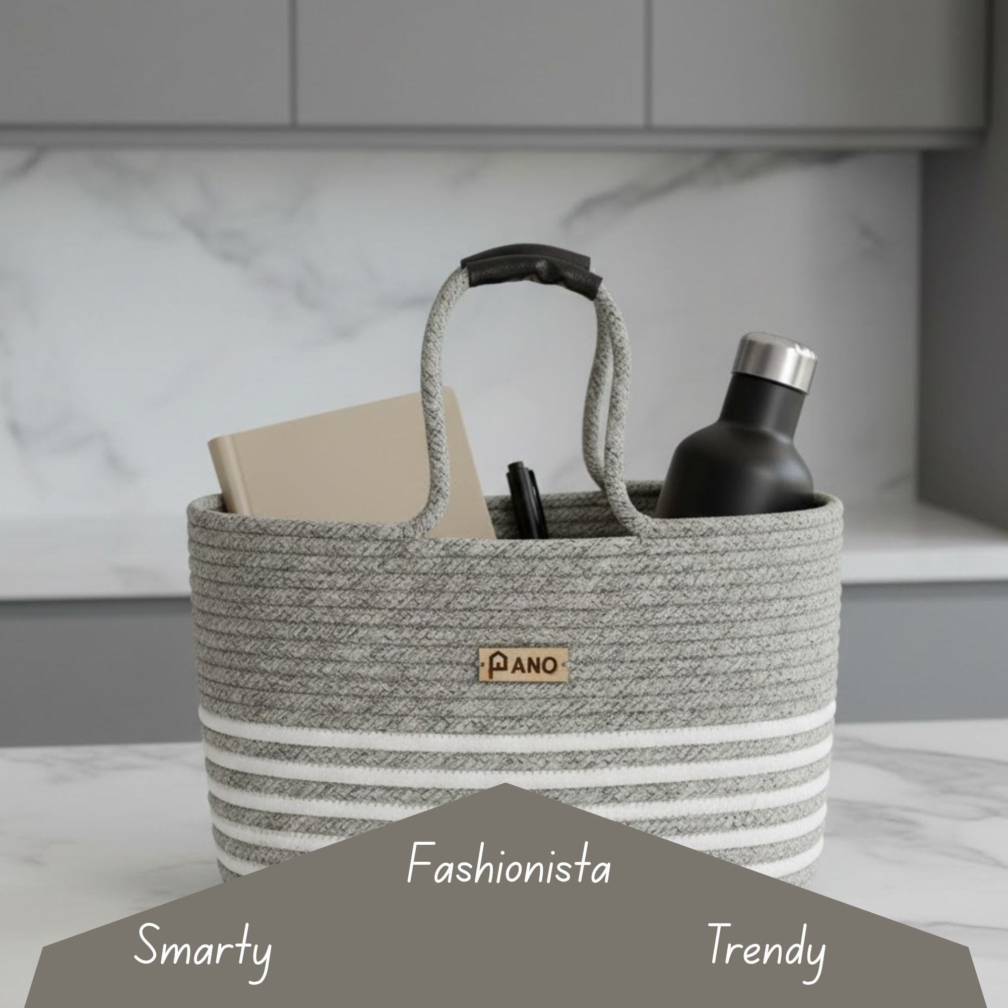 Monaco Multi Purpose Tote Hand Basket - Pano