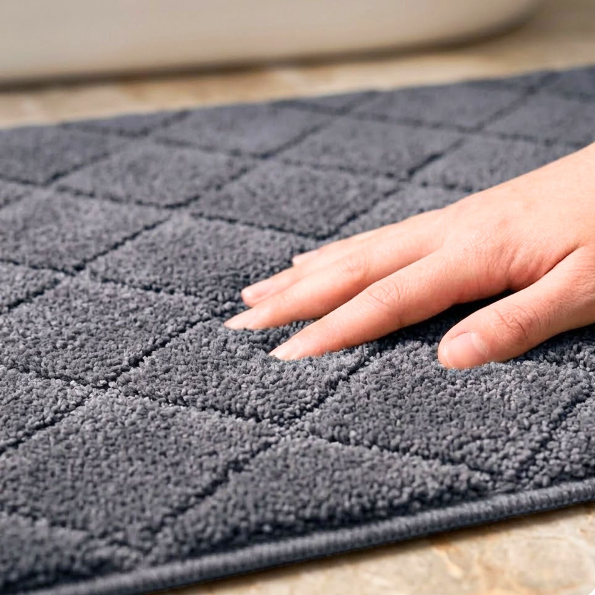 New Diamond Anti Skid Bathmat - Pano