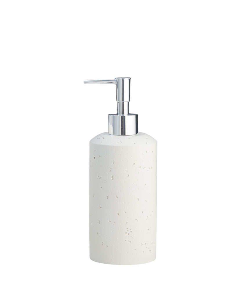 Exclusive Polyresin Soap Dispenser for Handwash for Bathroom Off White - Pano