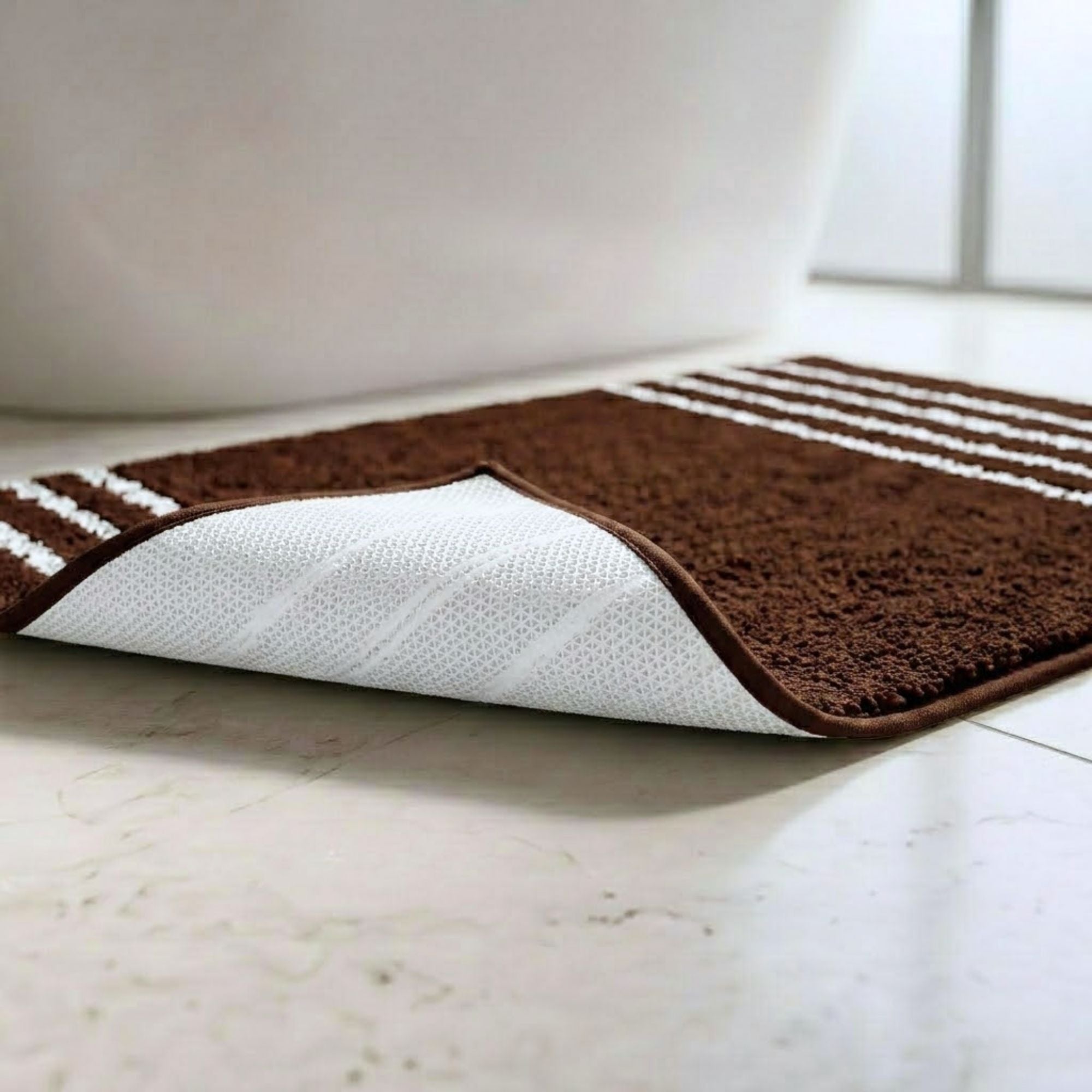 Clarion Anti Skid Light Grey Bathmat - Pano