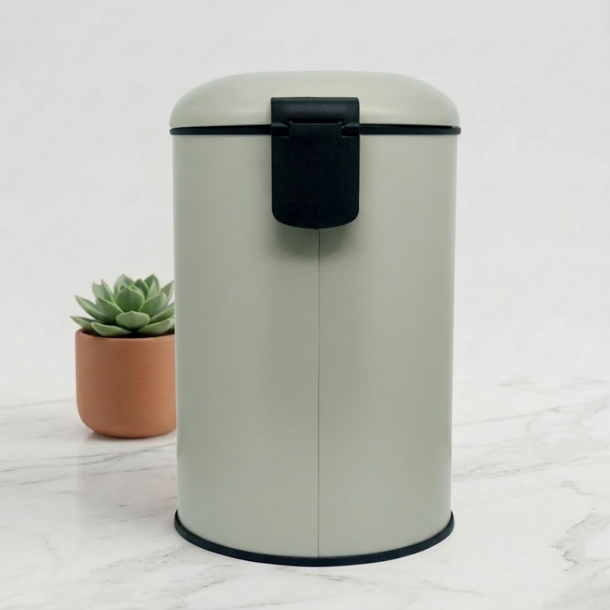 Levante Stainless Steel Soft Close Peddle Dustbins - Pano