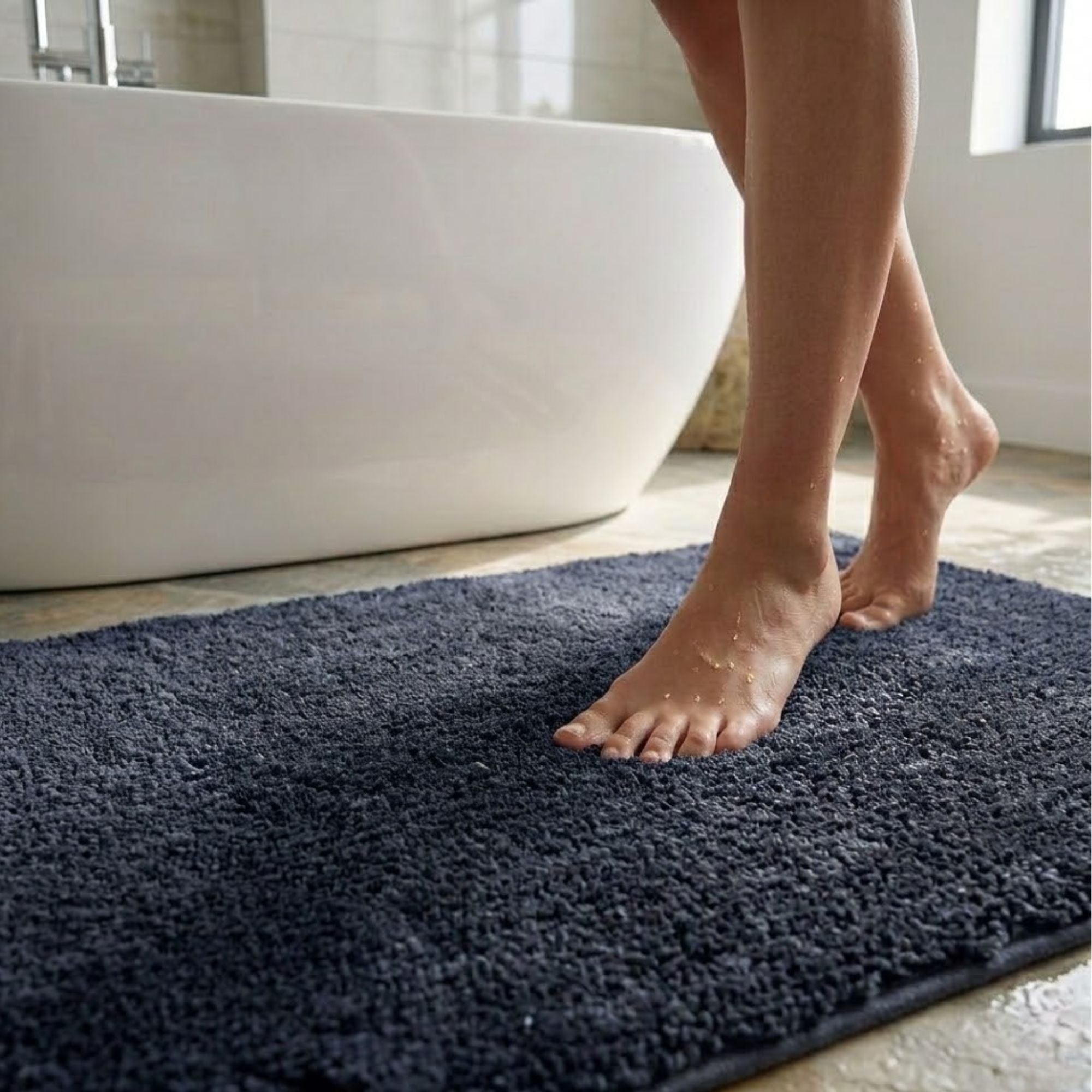 Heritage Anti Skid Super Absorbent Bathmat - Pano