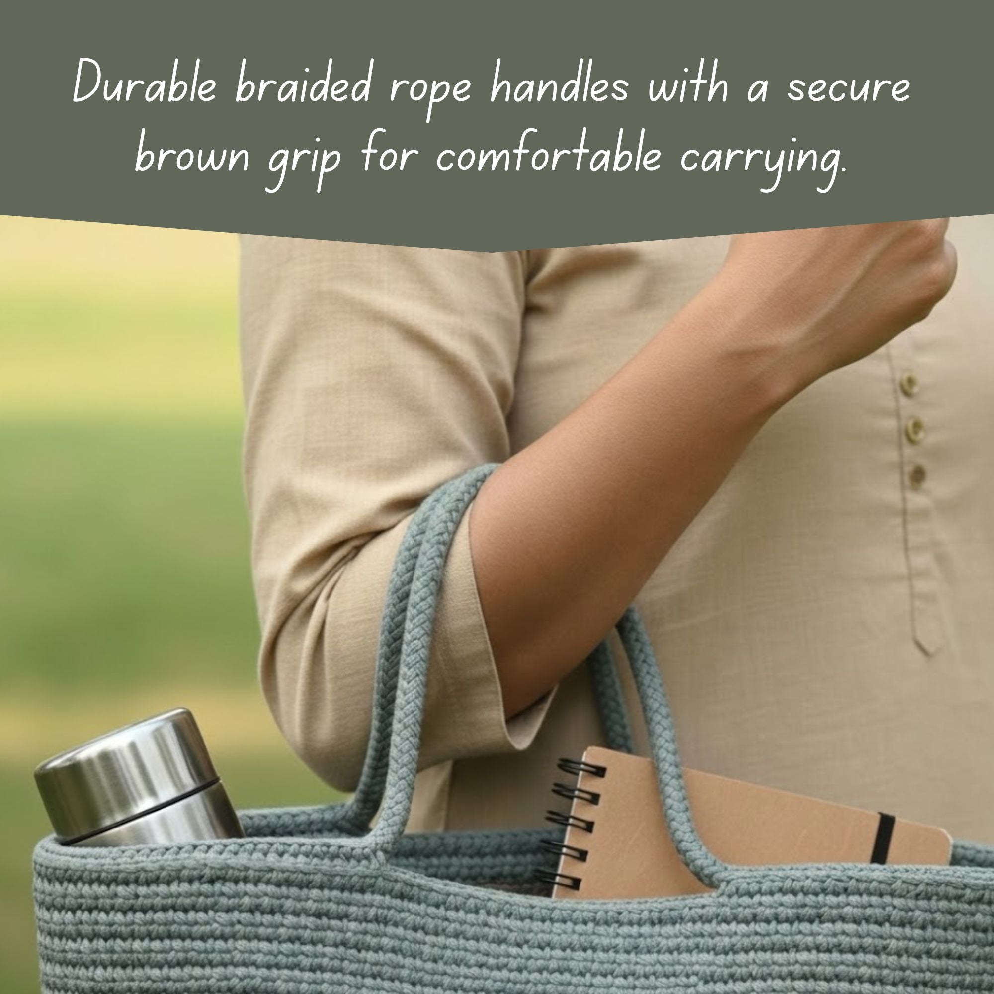Corsica Multi-Purpose Hand Basket Bag - Pano