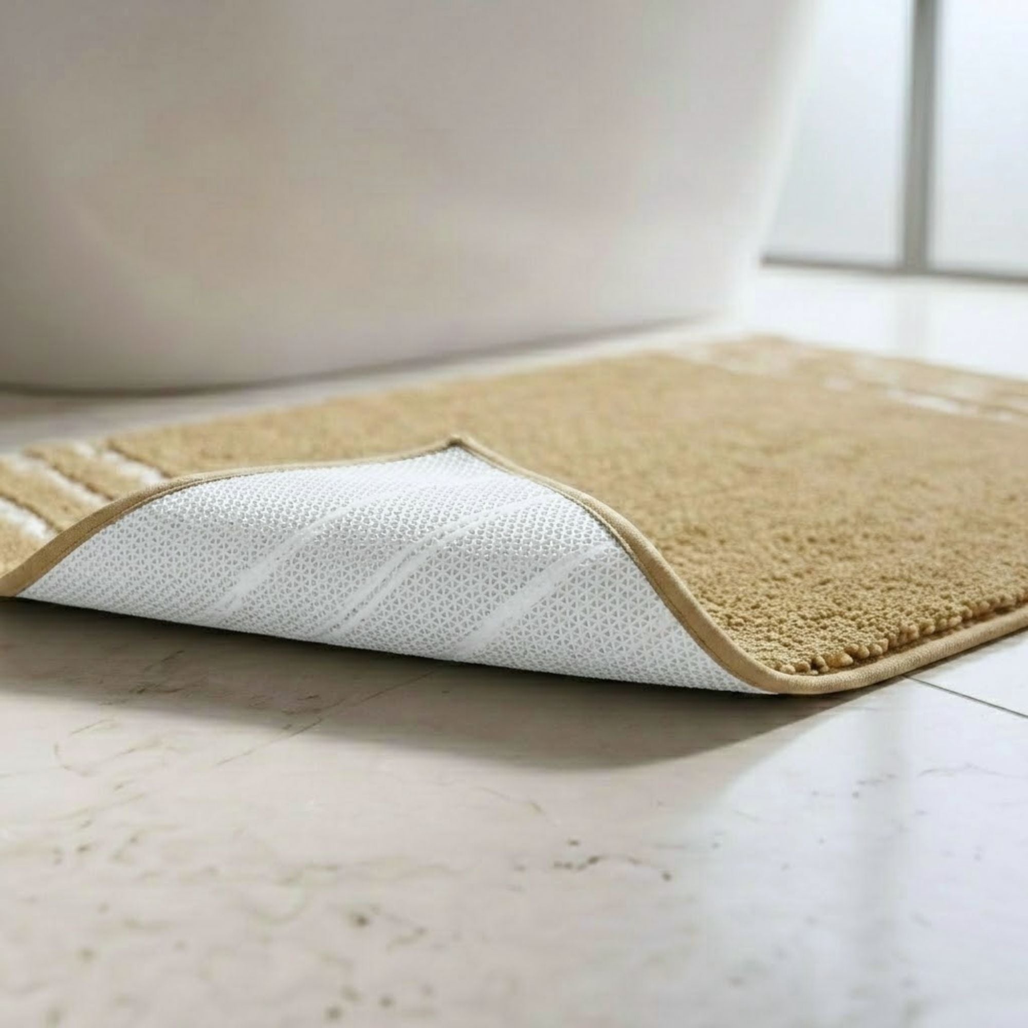 Clarion Anti Skid Light Grey Bathmat - Pano