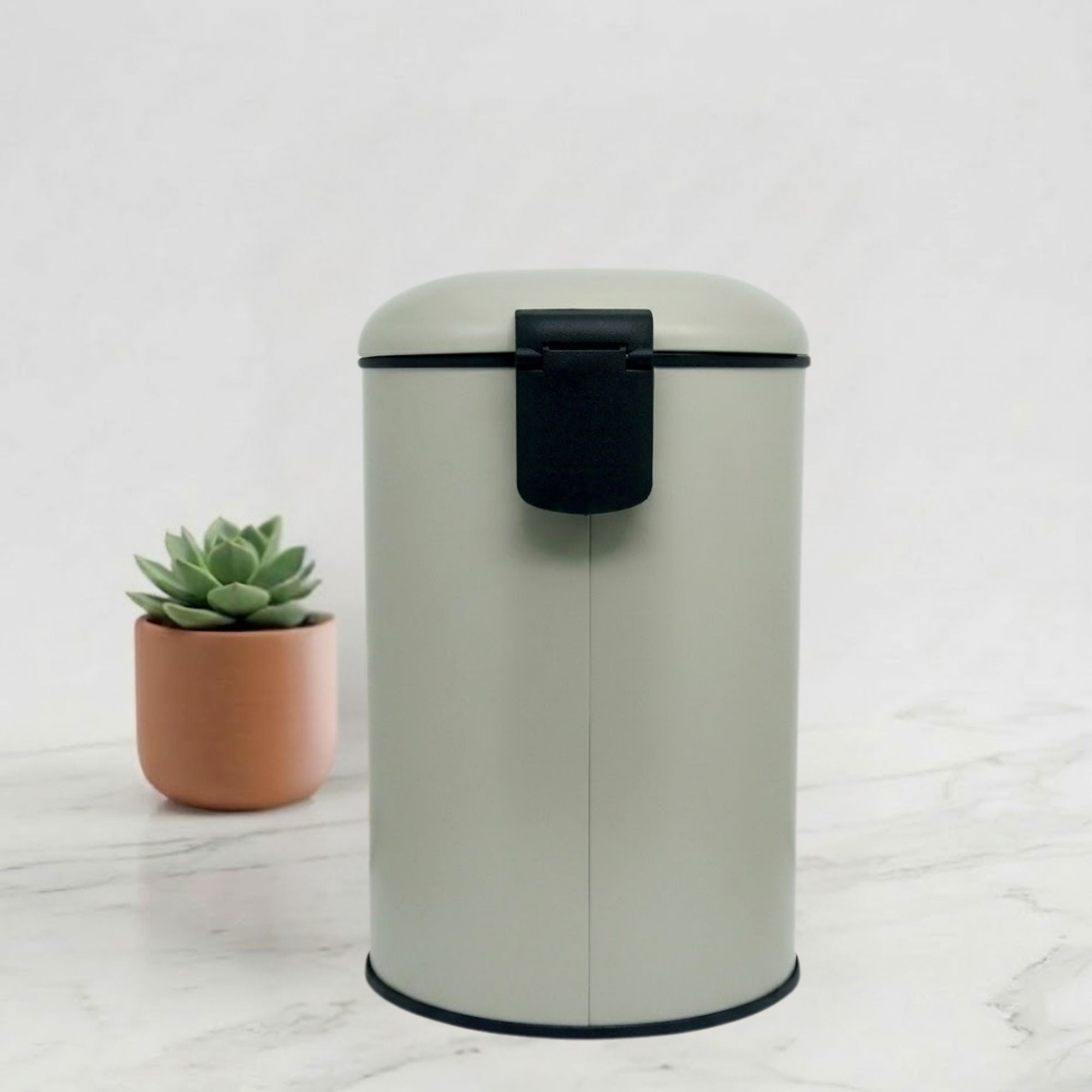 Levante Stainless Steel Soft Close Peddle Dustbins - Pano