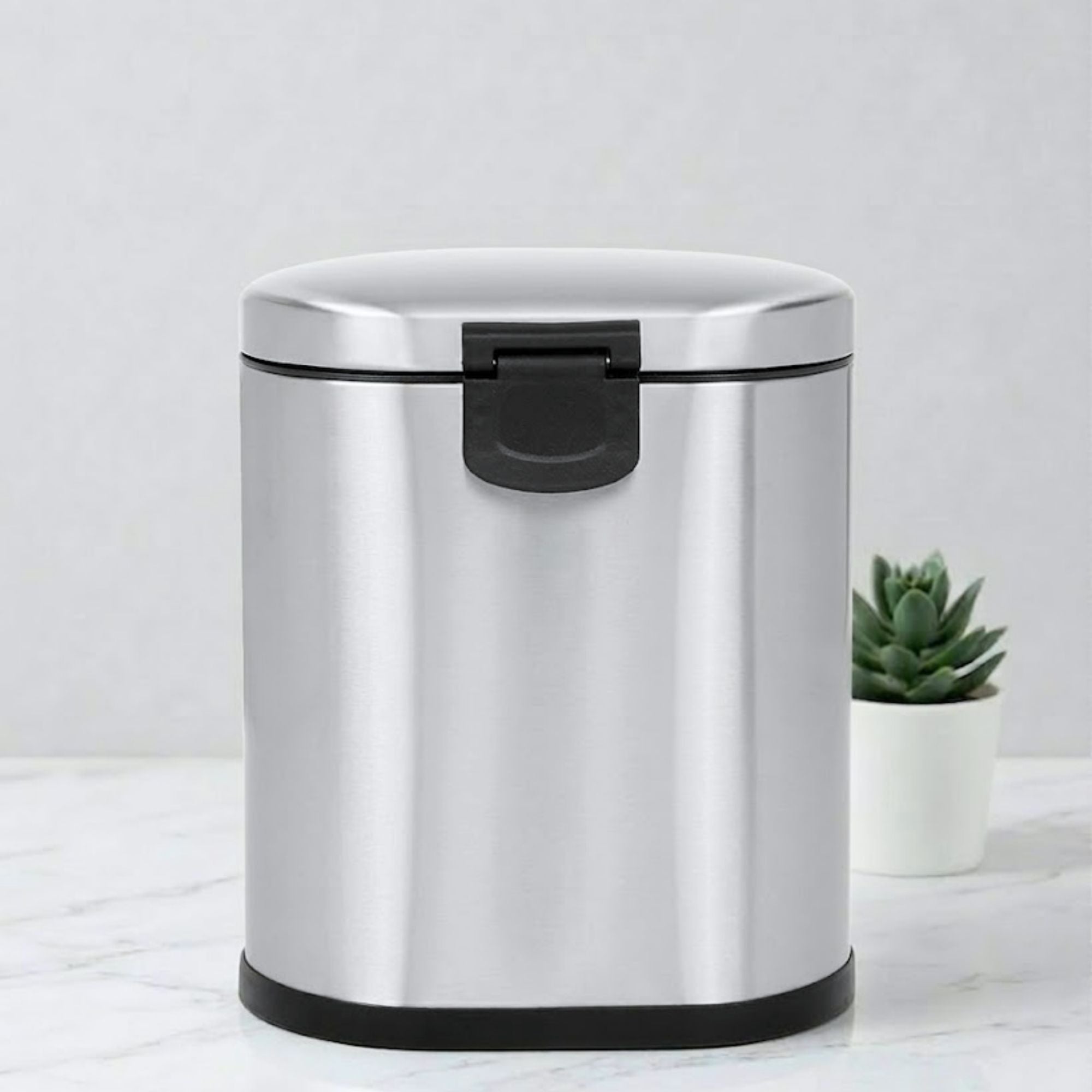 Masa Stainless Steel Soft Close Peddle Dustbins 5 Litre - Pano