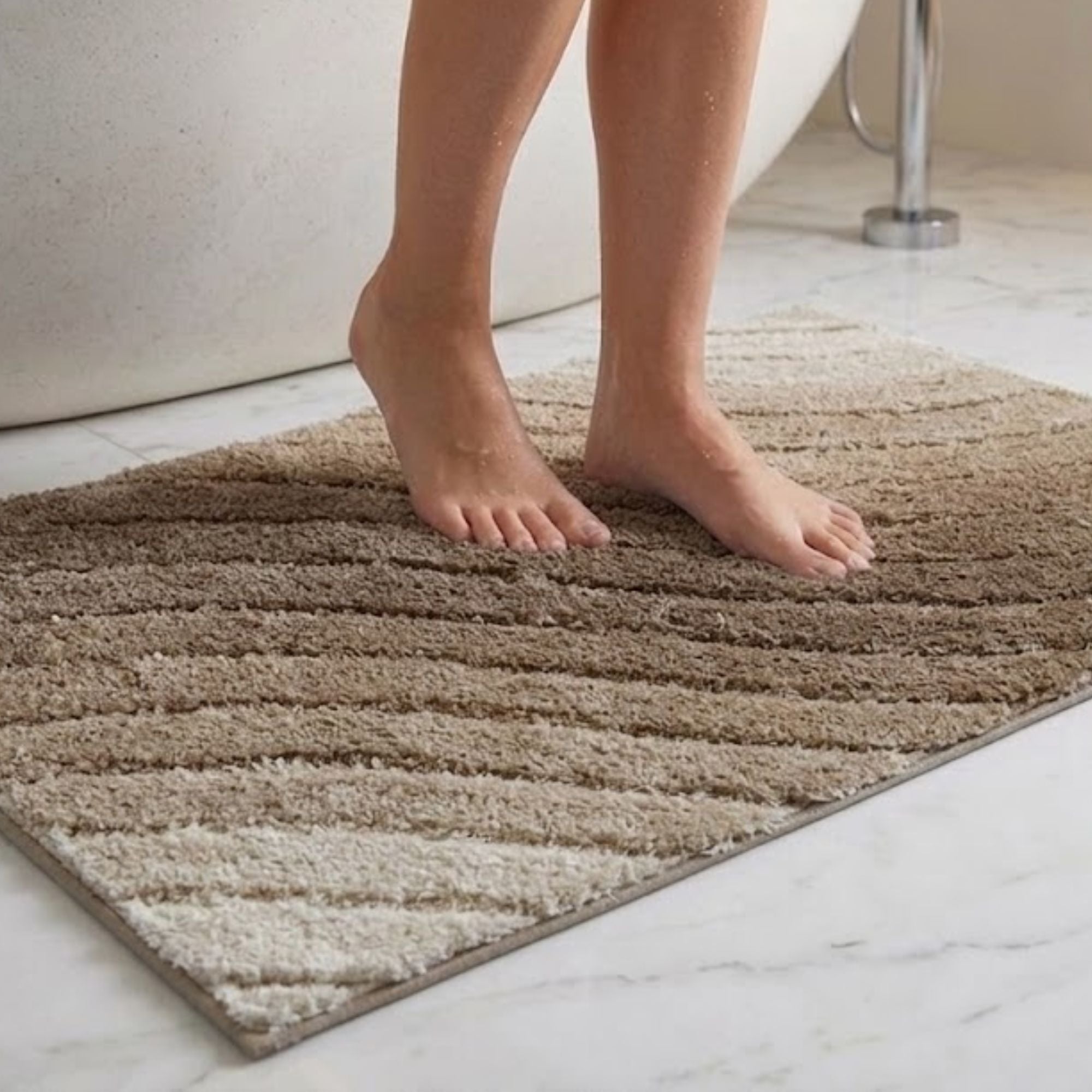 Lehar Anti Skid Super Absorbent Bathmat - Pano
