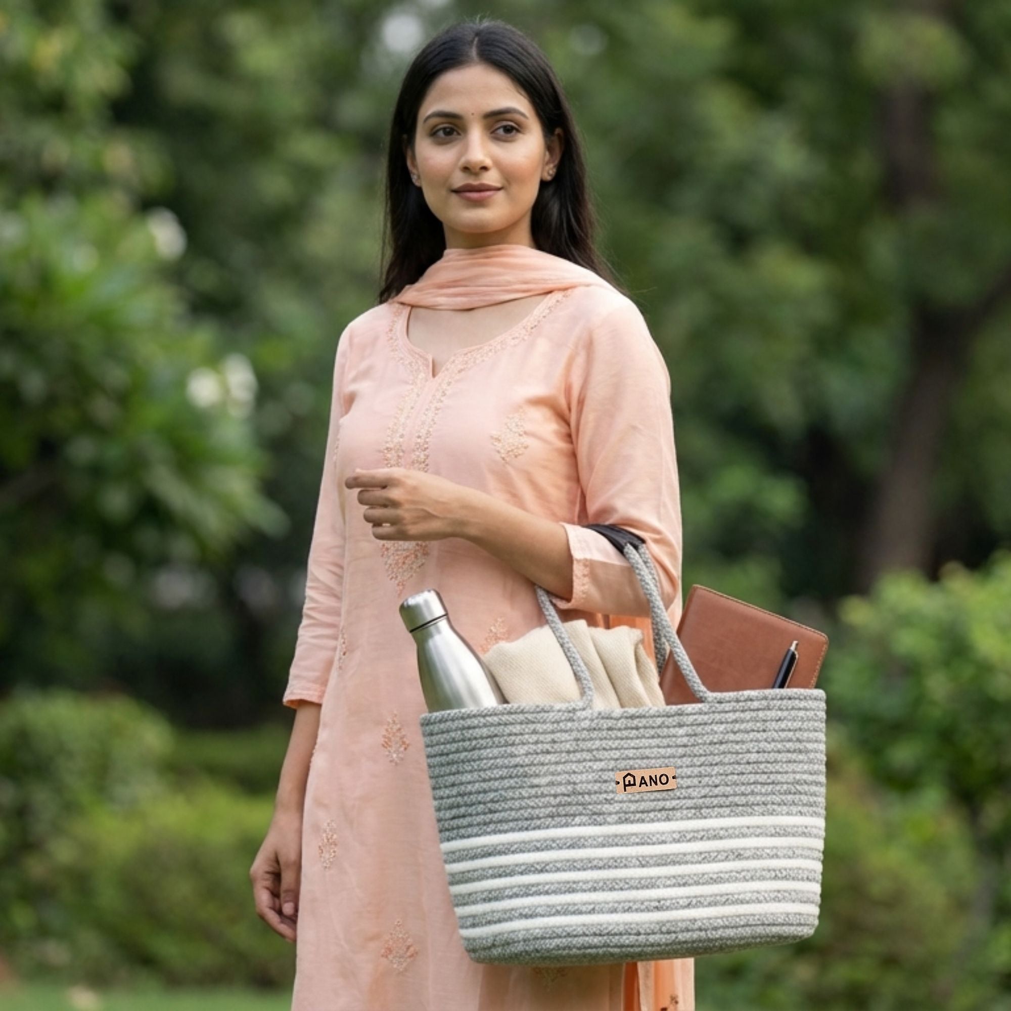 Monaco Multi Purpose Tote Hand Basket - Pano