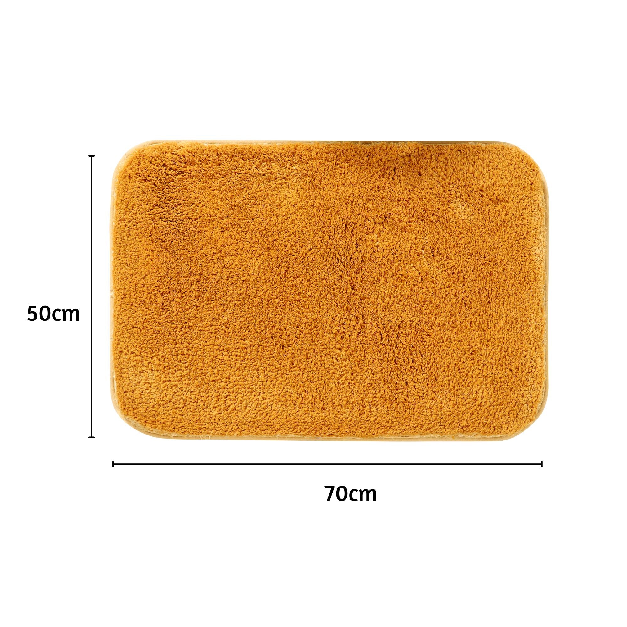 Sophia Anti Skid 2 Pcs Contour Bath Rug - Pano