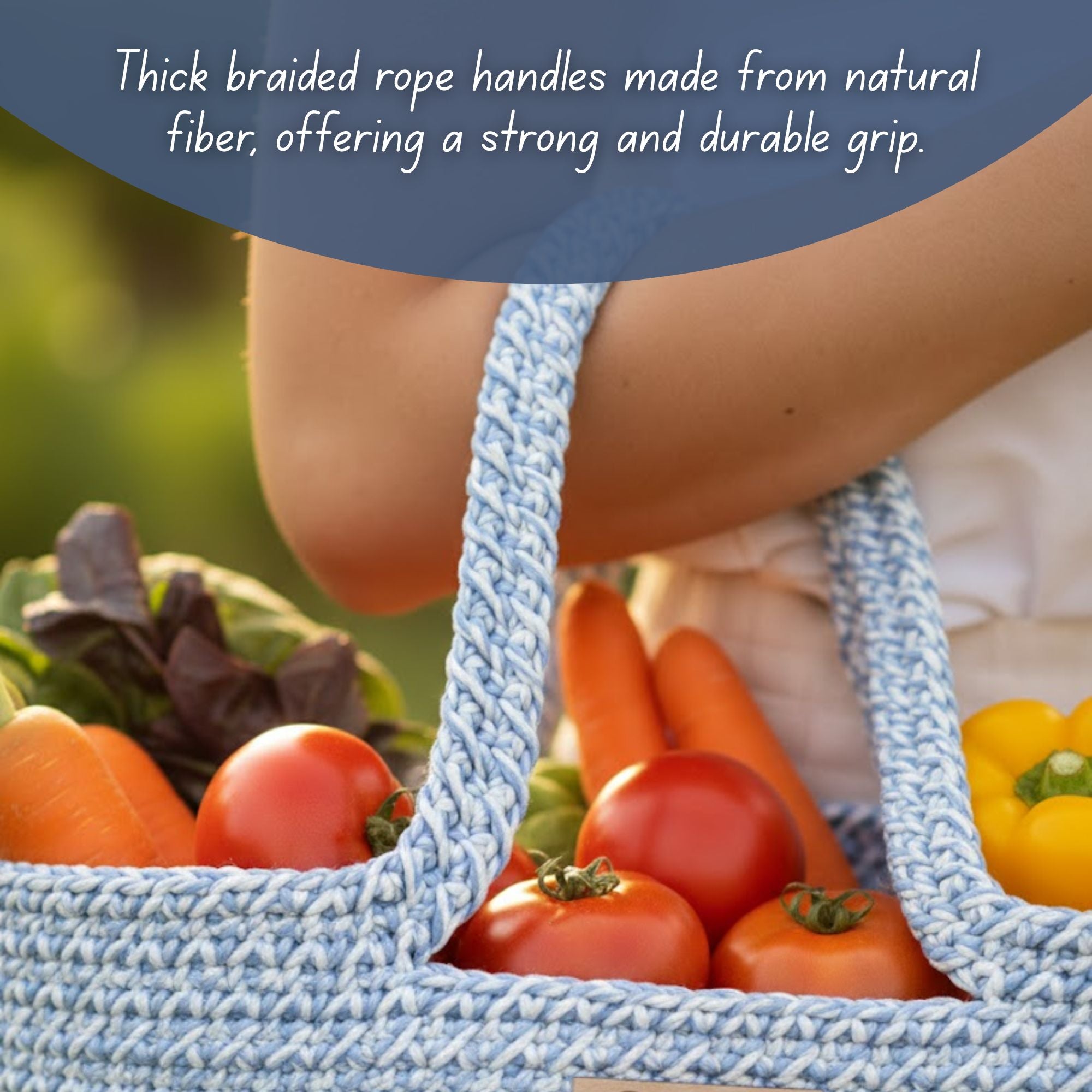 Floris Multi Purpose Tote Hand Basket - Pano