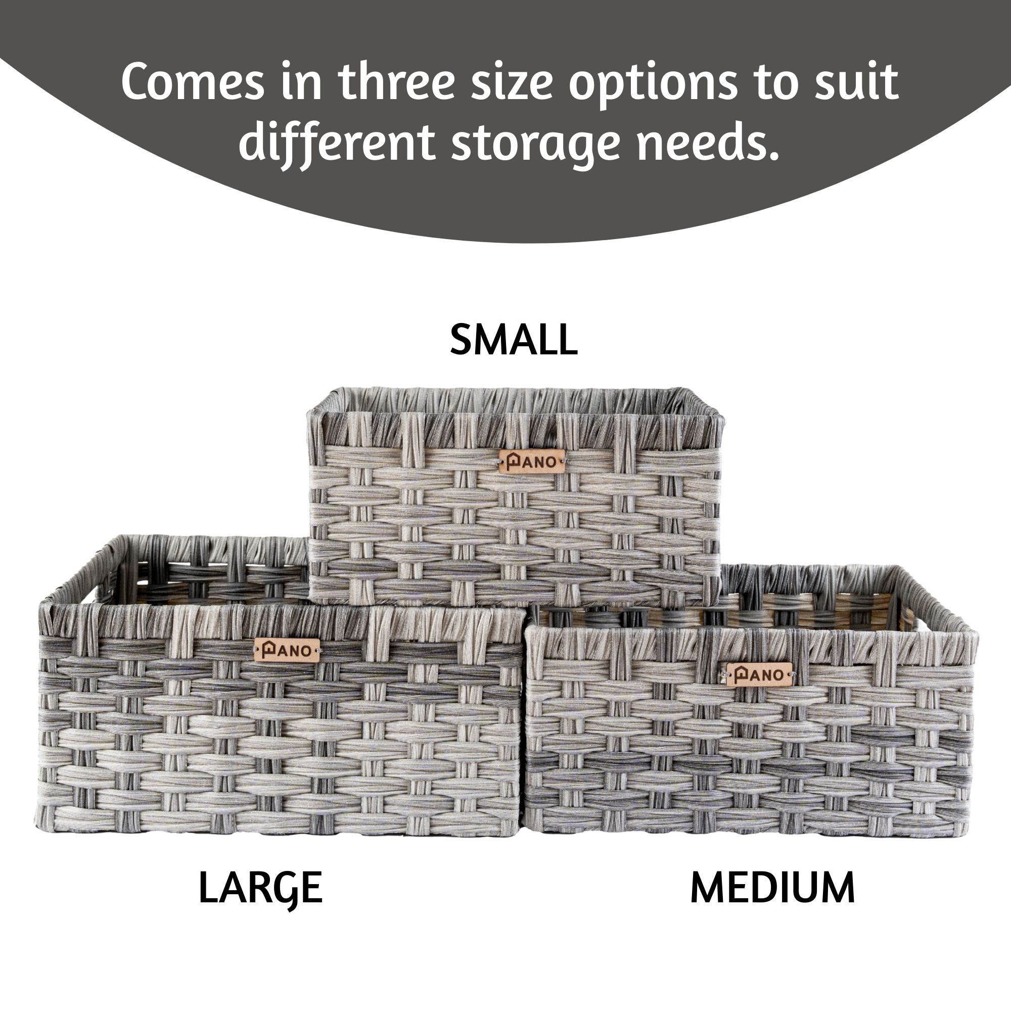 Wicker Storage Leo Basket | Storage Basket - Pano