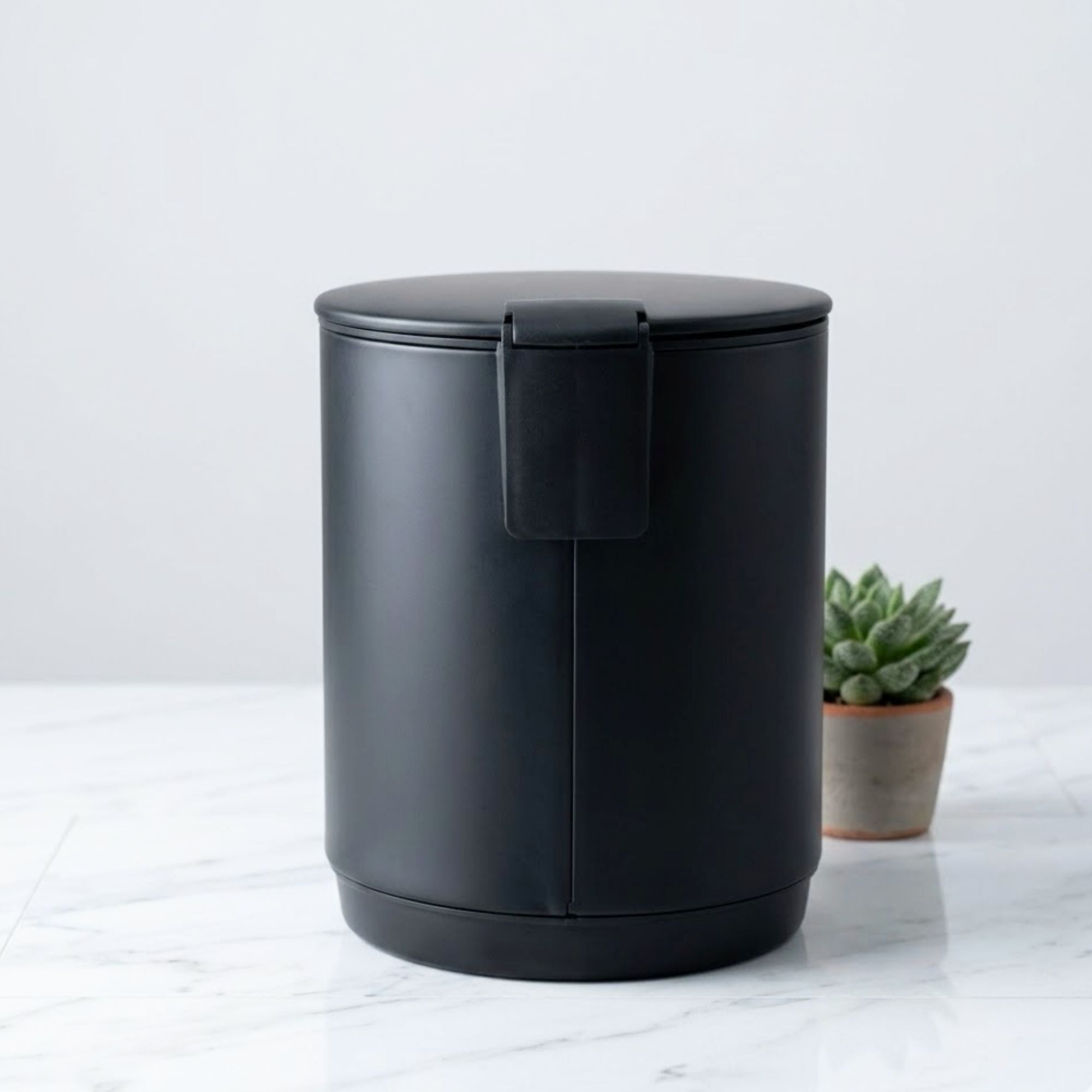 Vesta Stainless Steel Soft Close Peddle Dustbins 5 Litre - Pano