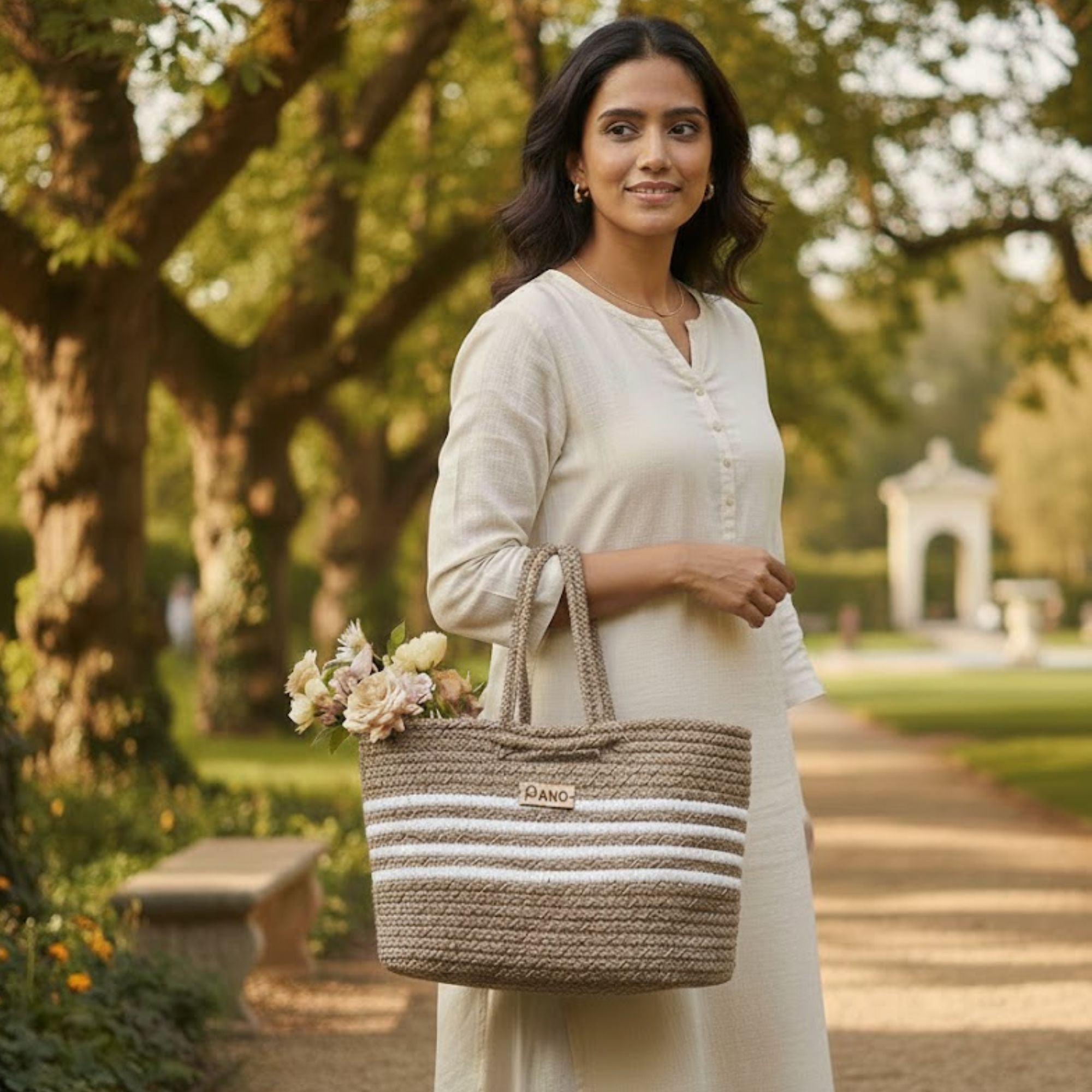 Elora Multi Purpose Tote Hand Basket - Pano