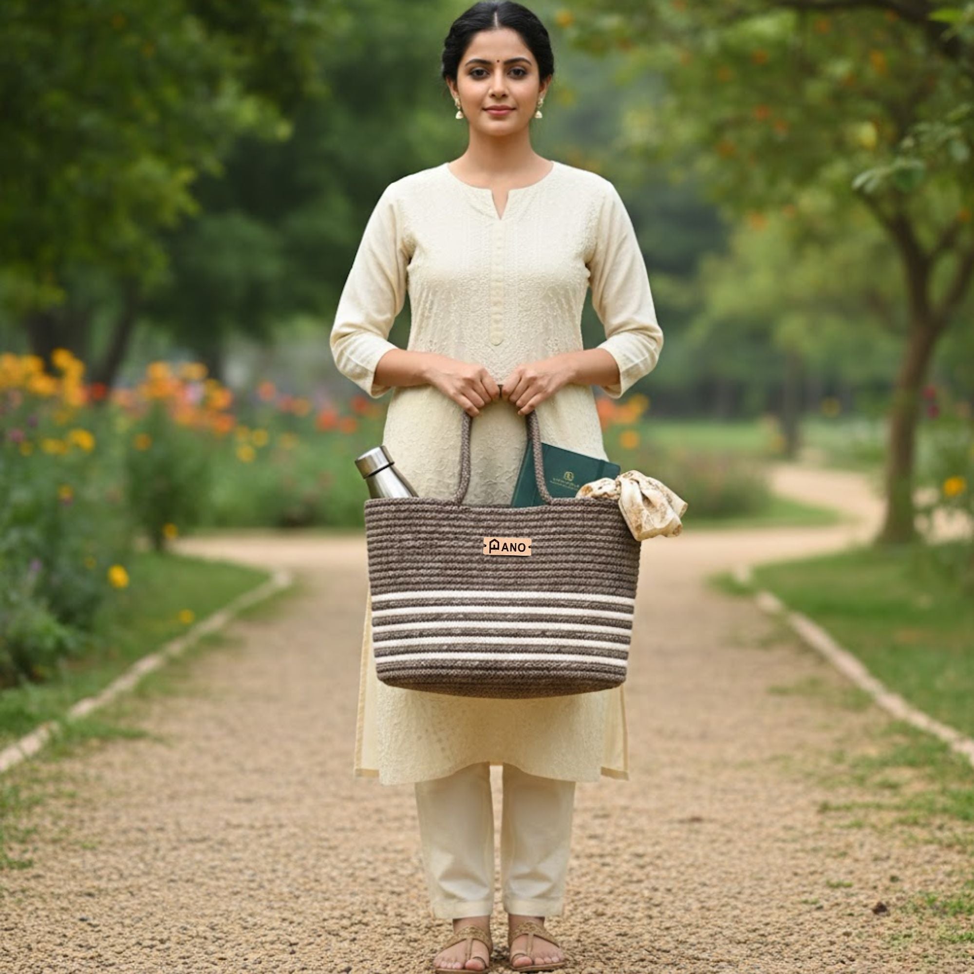 Monaco Multi Purpose Tote Hand Basket - Pano