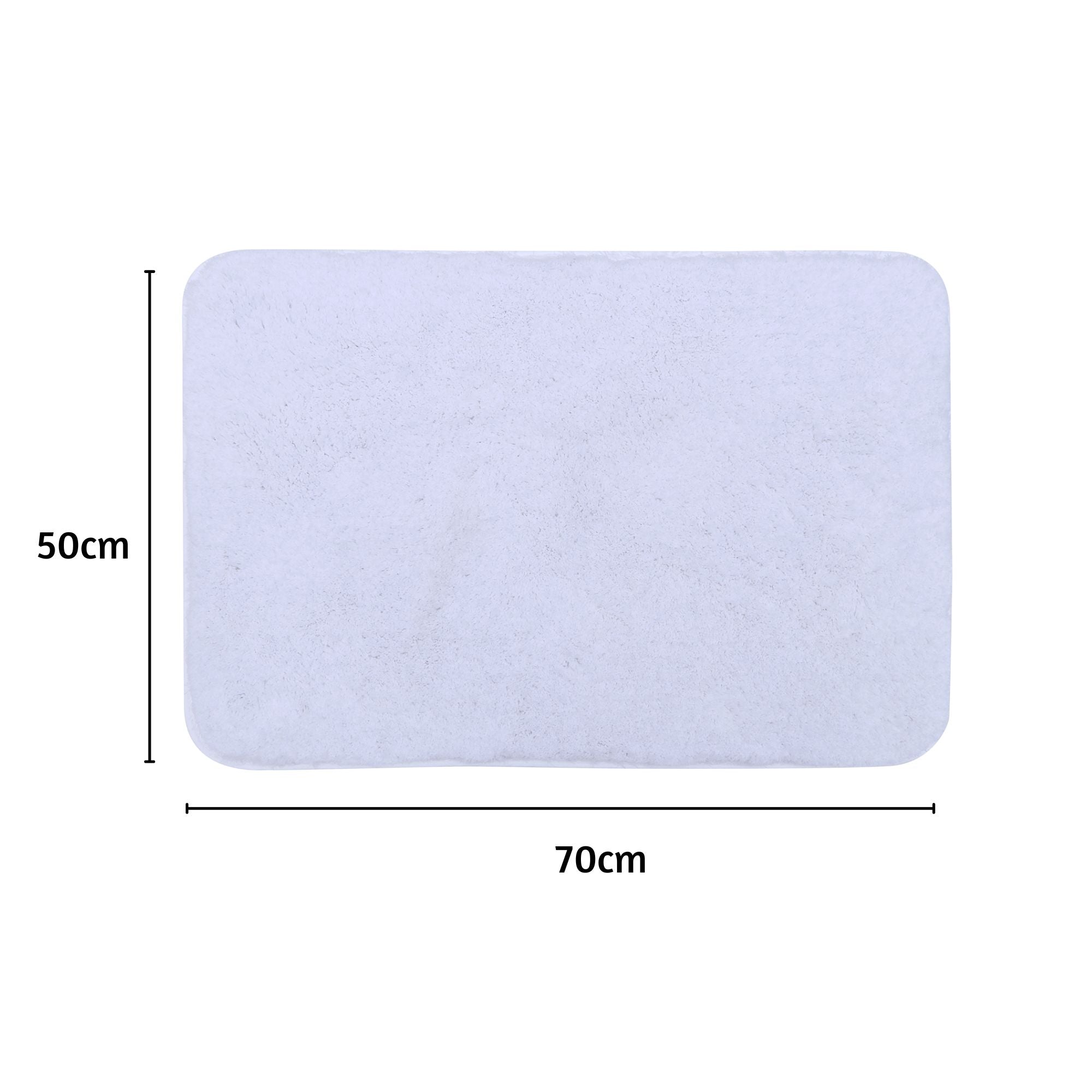 Sophia Anti Skid 2 Pcs Contour Bath Rug - Pano