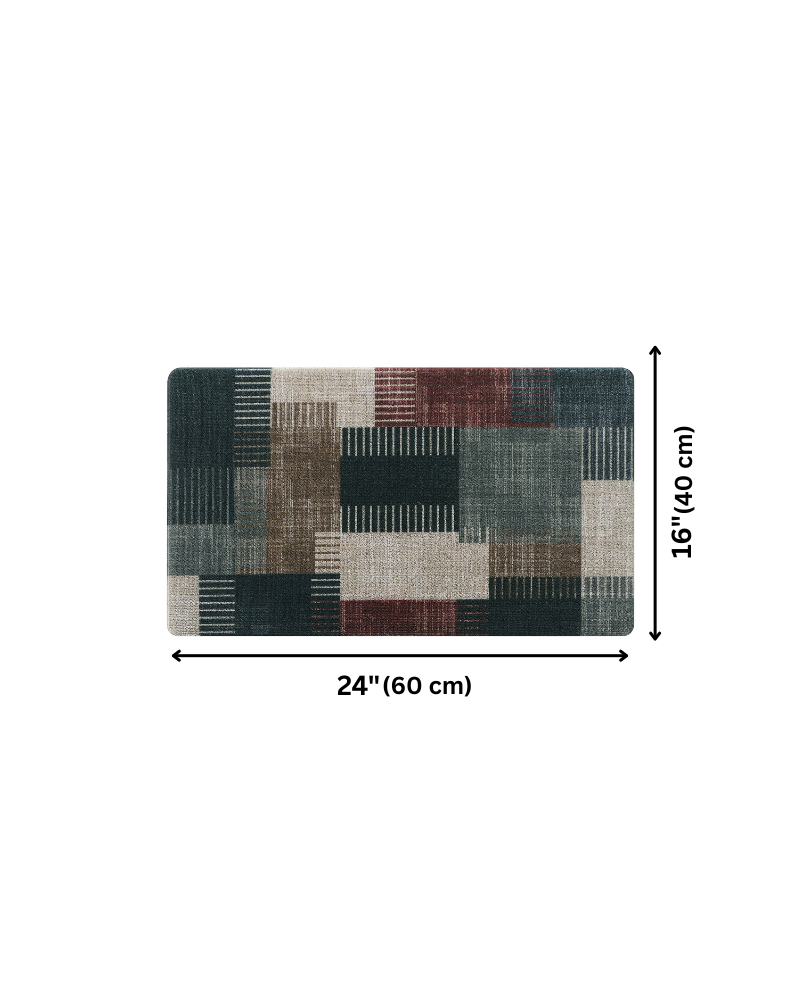 Aztec Anti-Skid PVC Out Door Mat-Pano