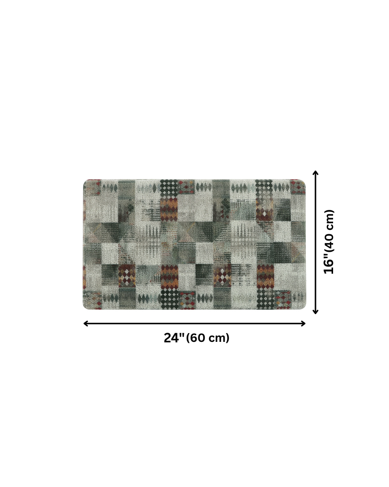 Aztec Anti-Skid PVC Out Door Mat-Pano