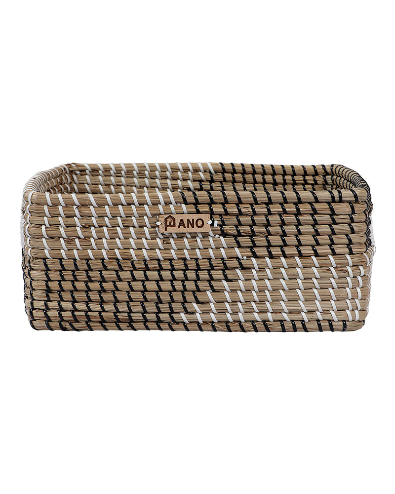 Andaman Sea Grass Natural Basket Pano Web