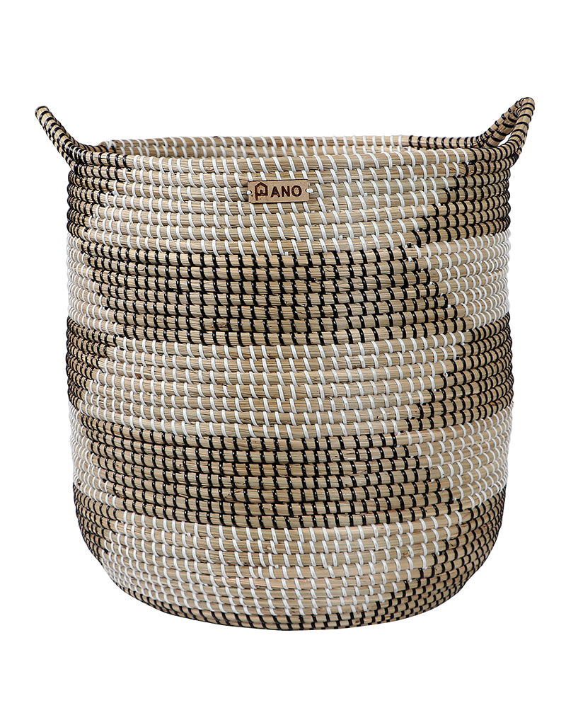 Andaman Sea Grass Natural Basket Pano Web