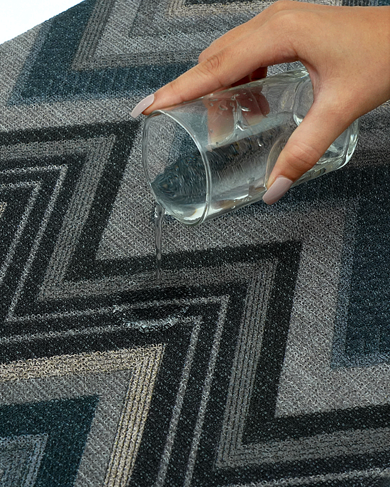 Aztec Anti-Skid PVC Out Door Mat-Pano