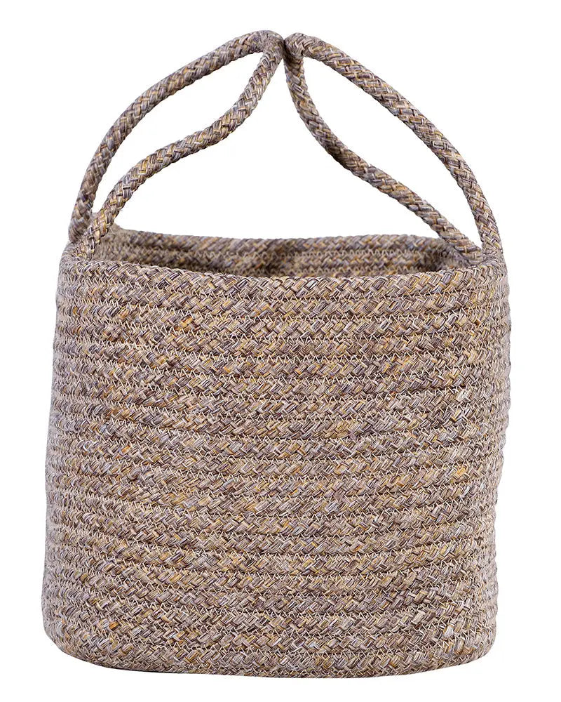 Tunisia Polypropylene Beige Storage Basket