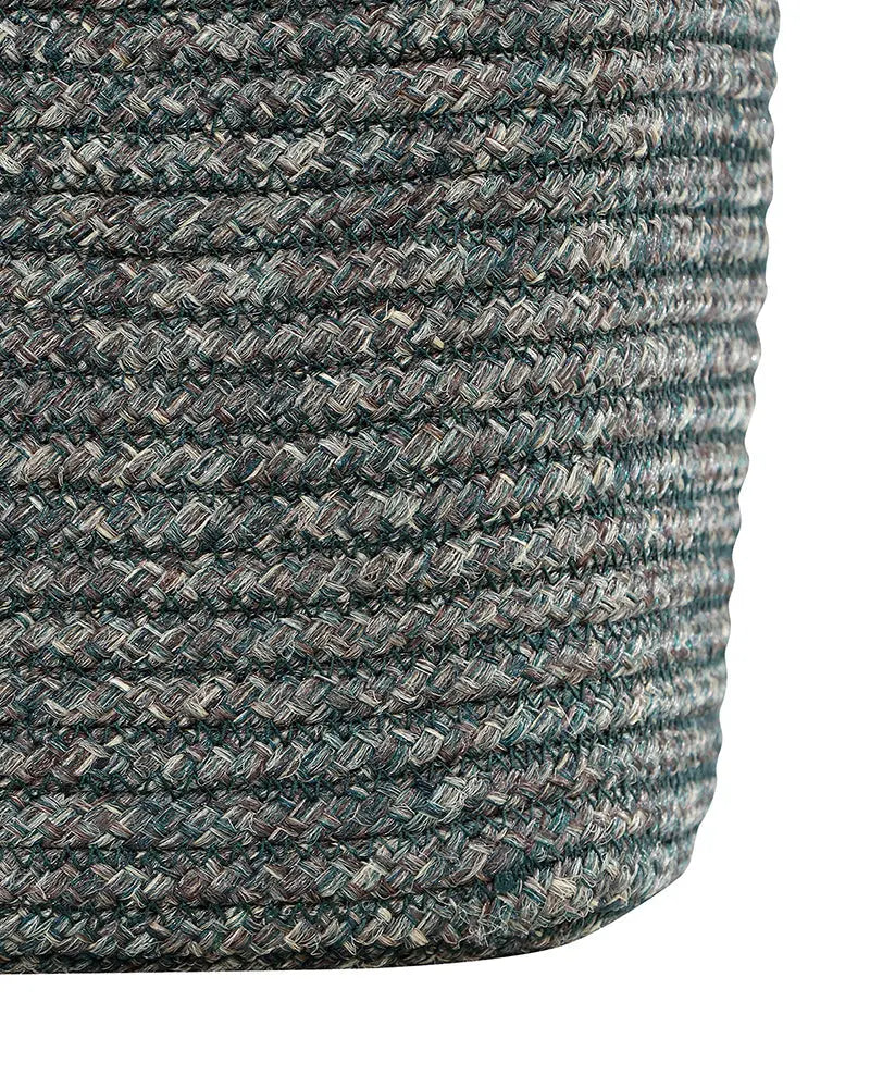 Tunisia Polypropylene Green Storage Basket