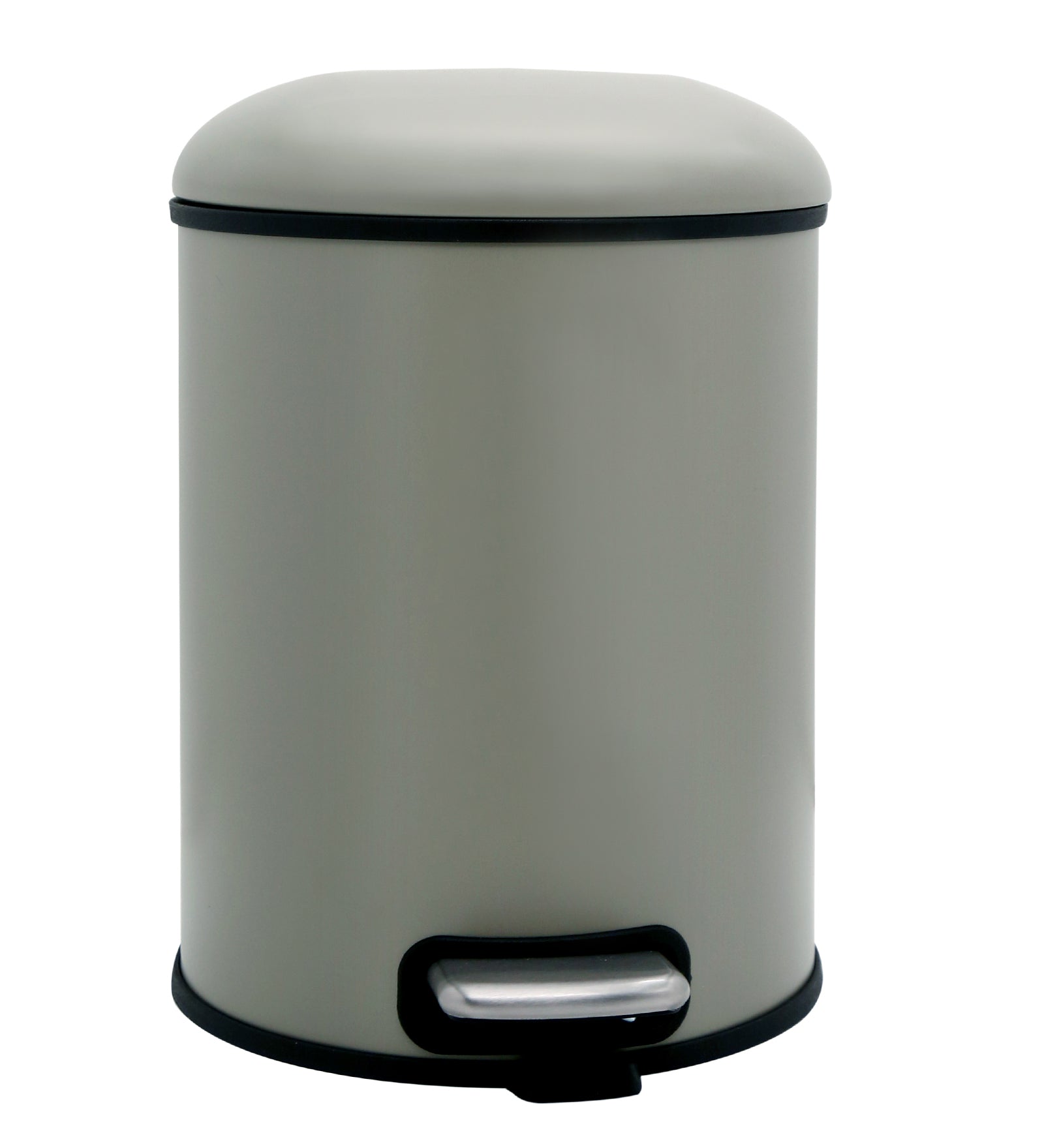 Stainless Steel Soft Close Step Bin 12 Litre Beige Pano