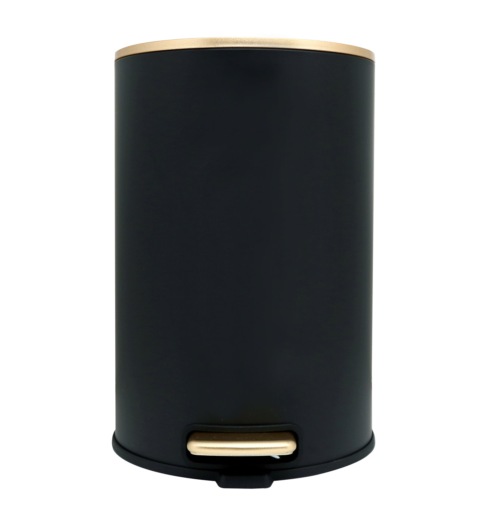 Stainless Steel Soft Close Step Bin 8 Litre Black Pano