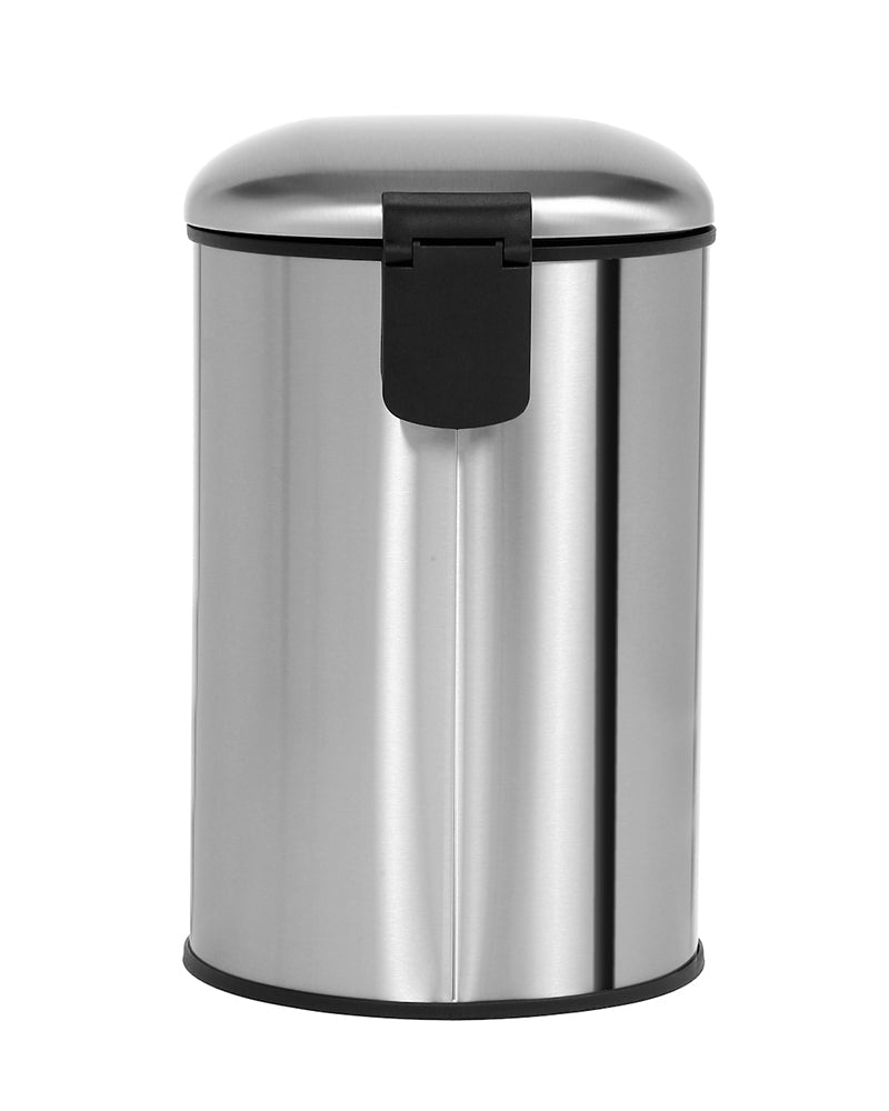 Levente Stainless Steel Soft Close Peddle Dustbins 12 Litre - Pano Pano