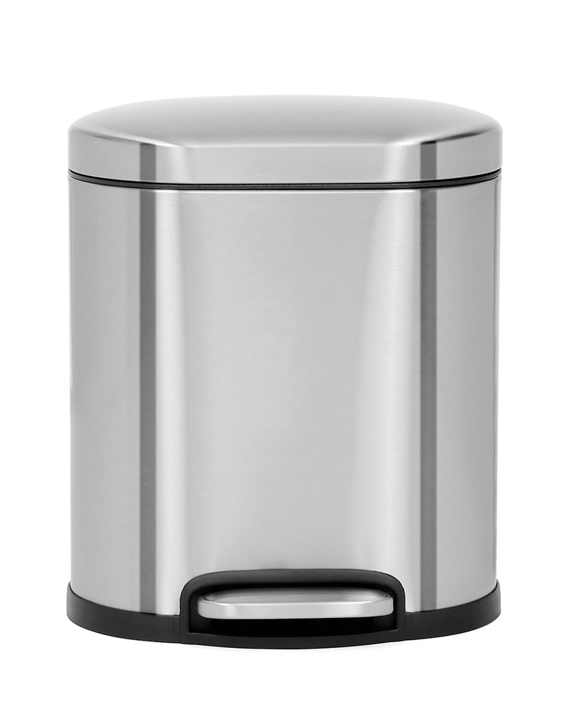 Masa Stainless Steel Soft Close Peddle Dustbins 5 Litre - Pano Pano
